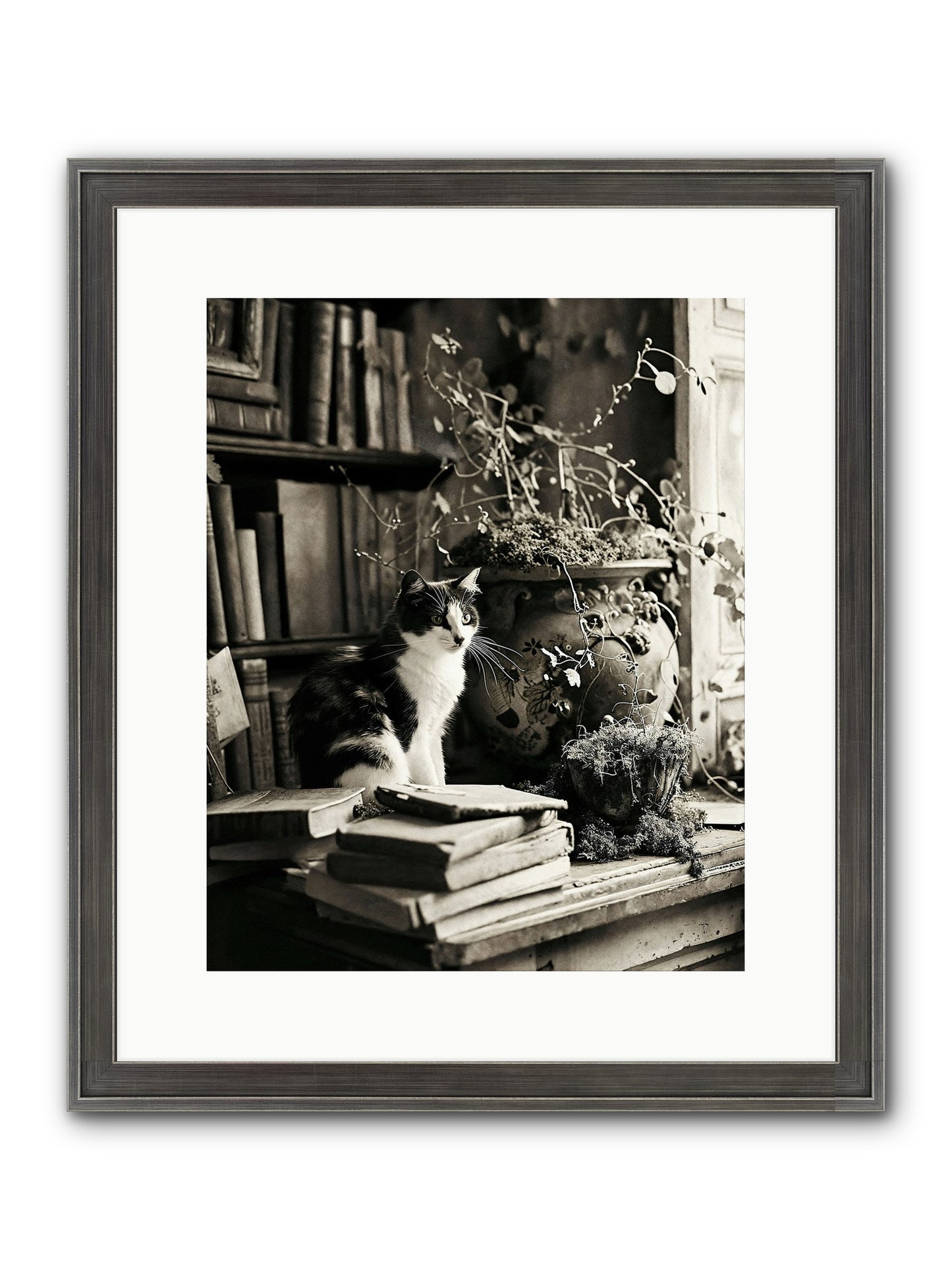God Save The Queen Framed Print - Slimwoods Black/Silver 12x15