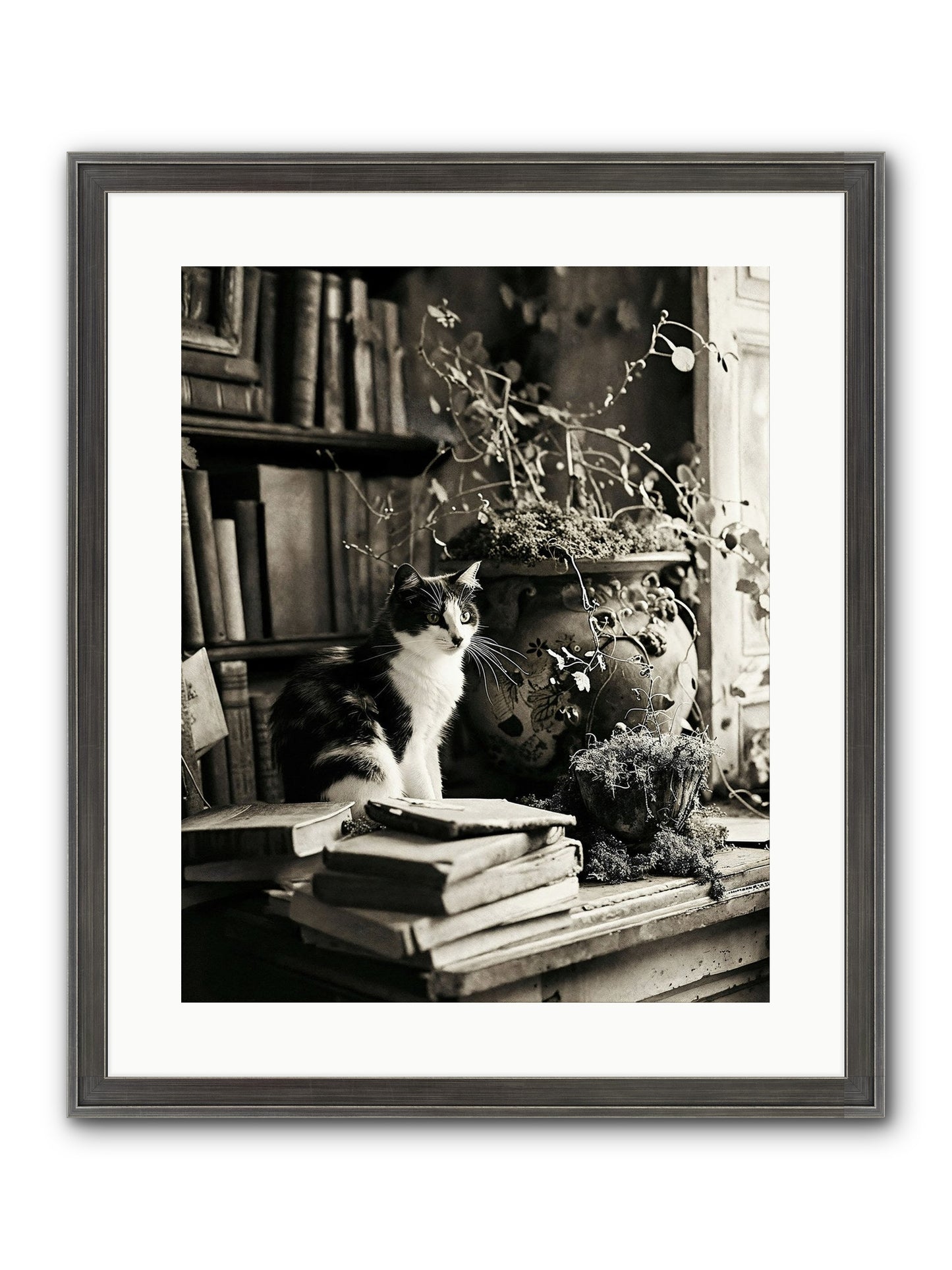 God Save The Queen Framed Print - Slimwoods Black/Silver 16x20