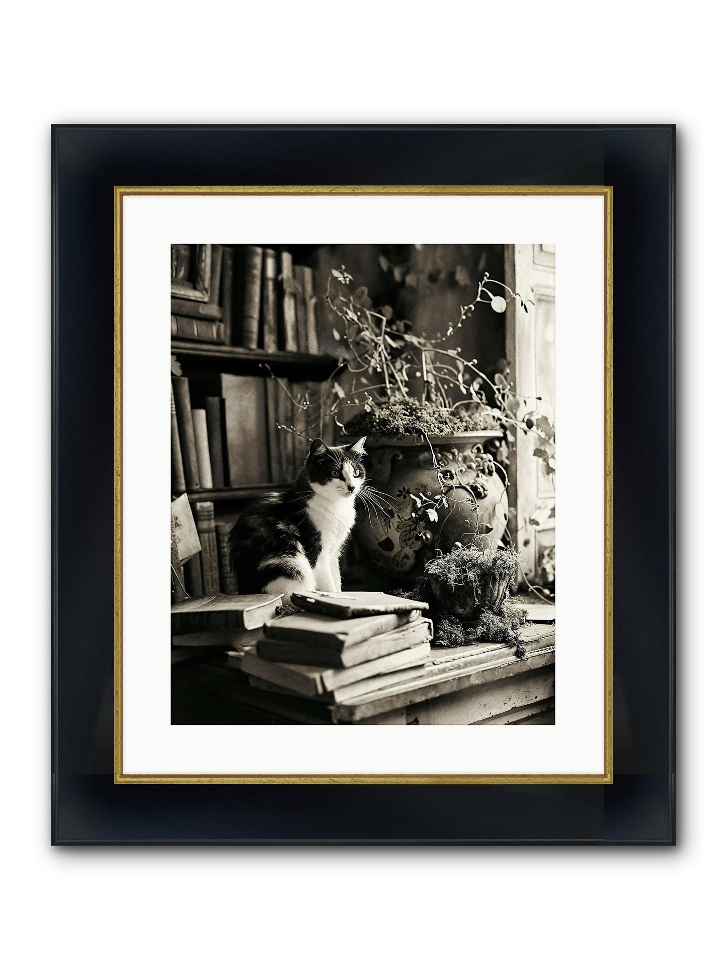God Save The Queen Framed Print - Wide Black w/Gold 16x20
