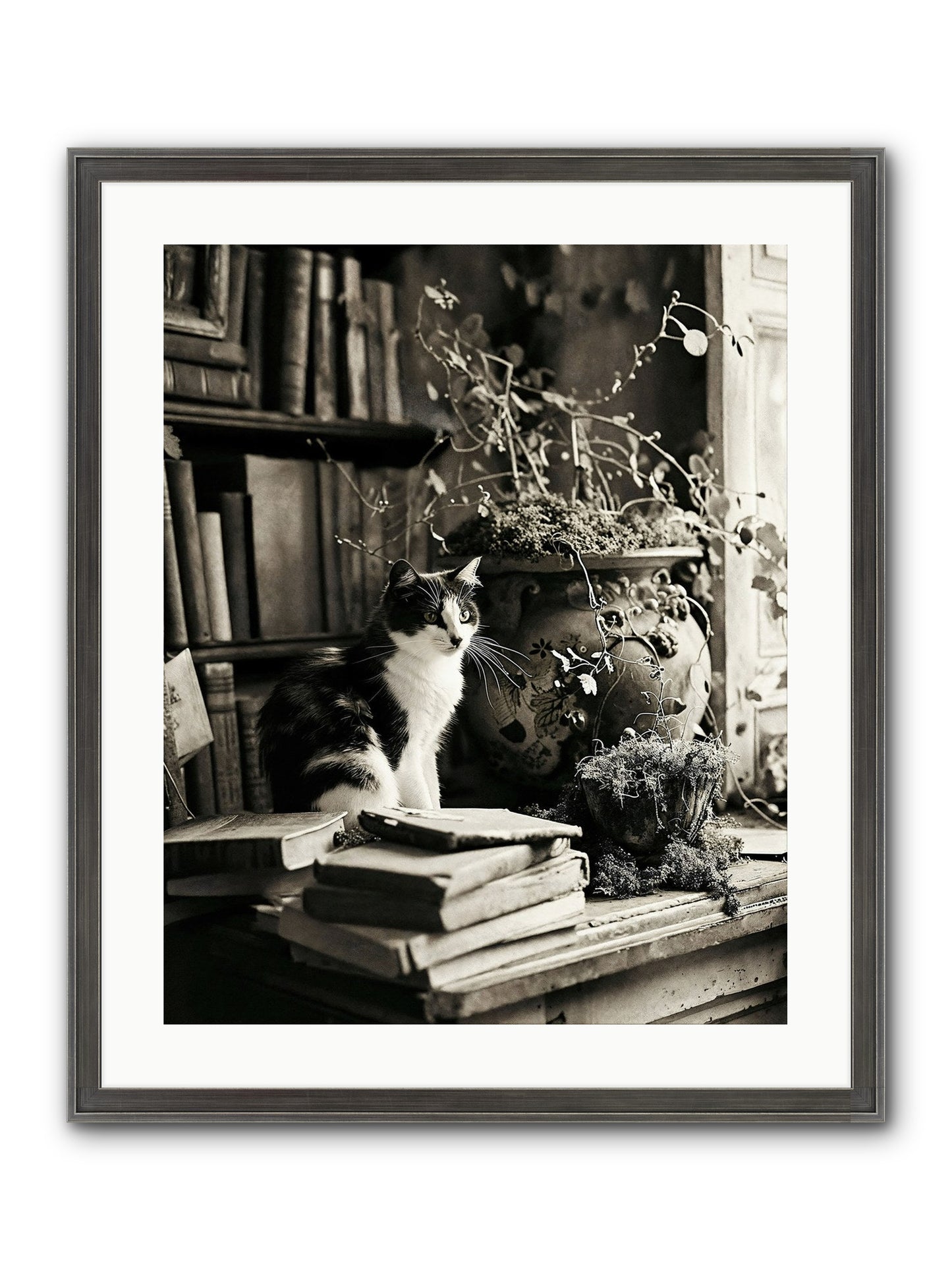 God Save The Queen Framed Print - Slimwoods Black/Silver 20x25