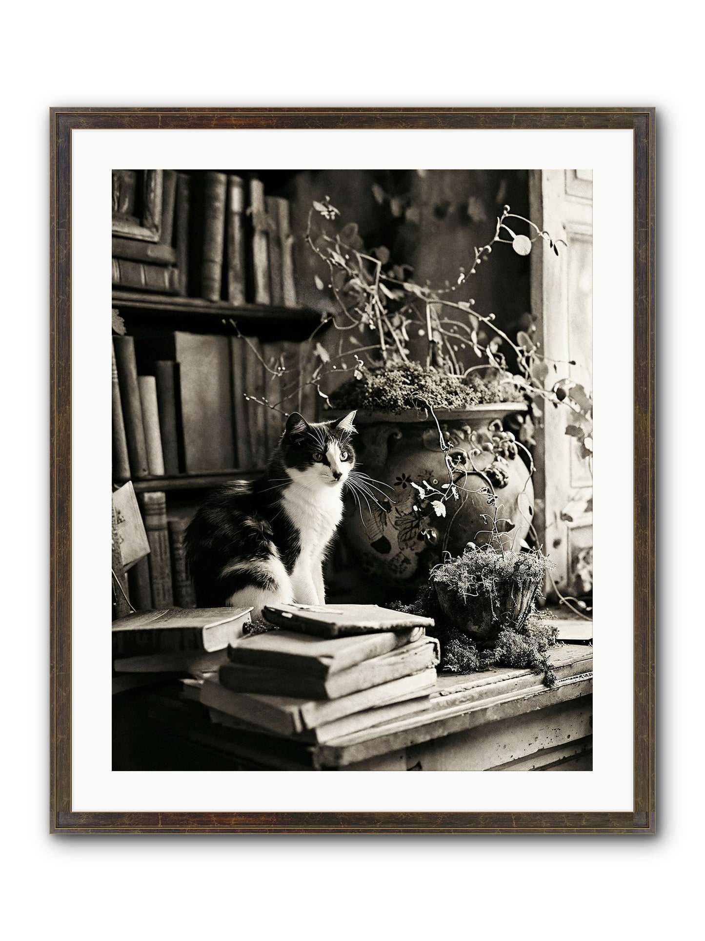 God Save The Queen Framed Print - Slimwoods Black/Gold 24x30