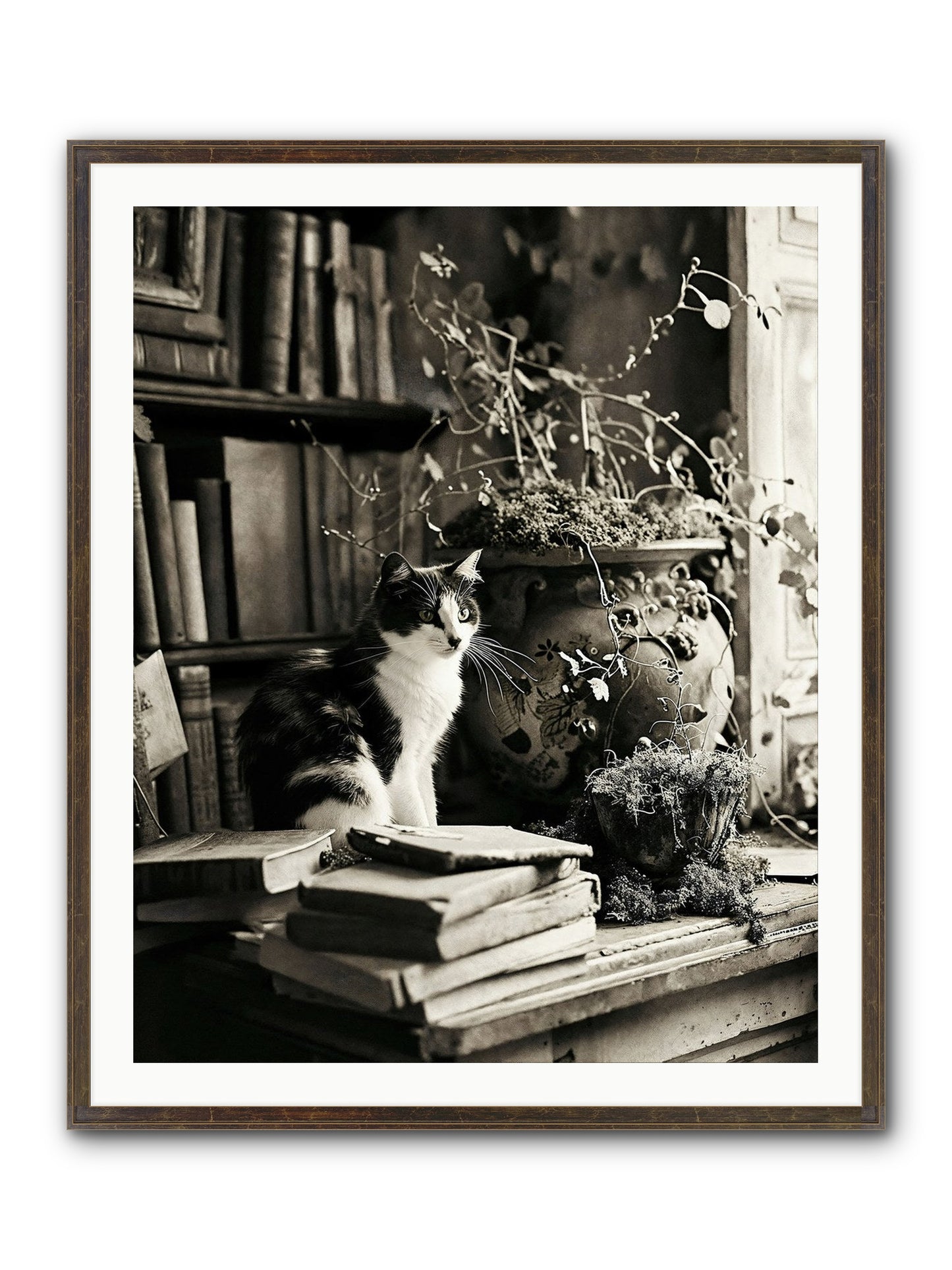 God Save The Queen Framed Print - Slimwoods Black/Gold 32x40
