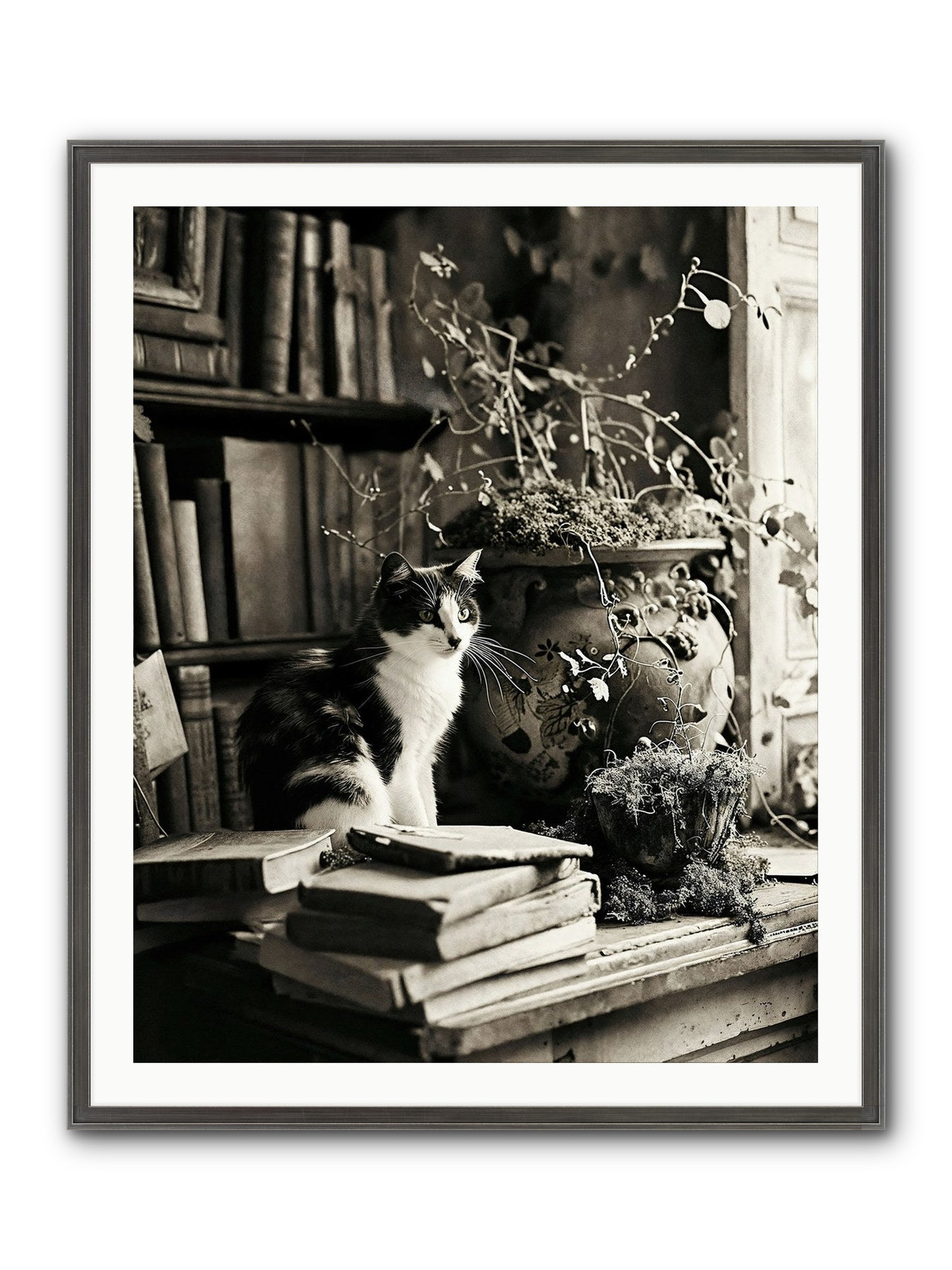 God Save The Queen Framed Print - Slimwoods Black/Silver 32x40