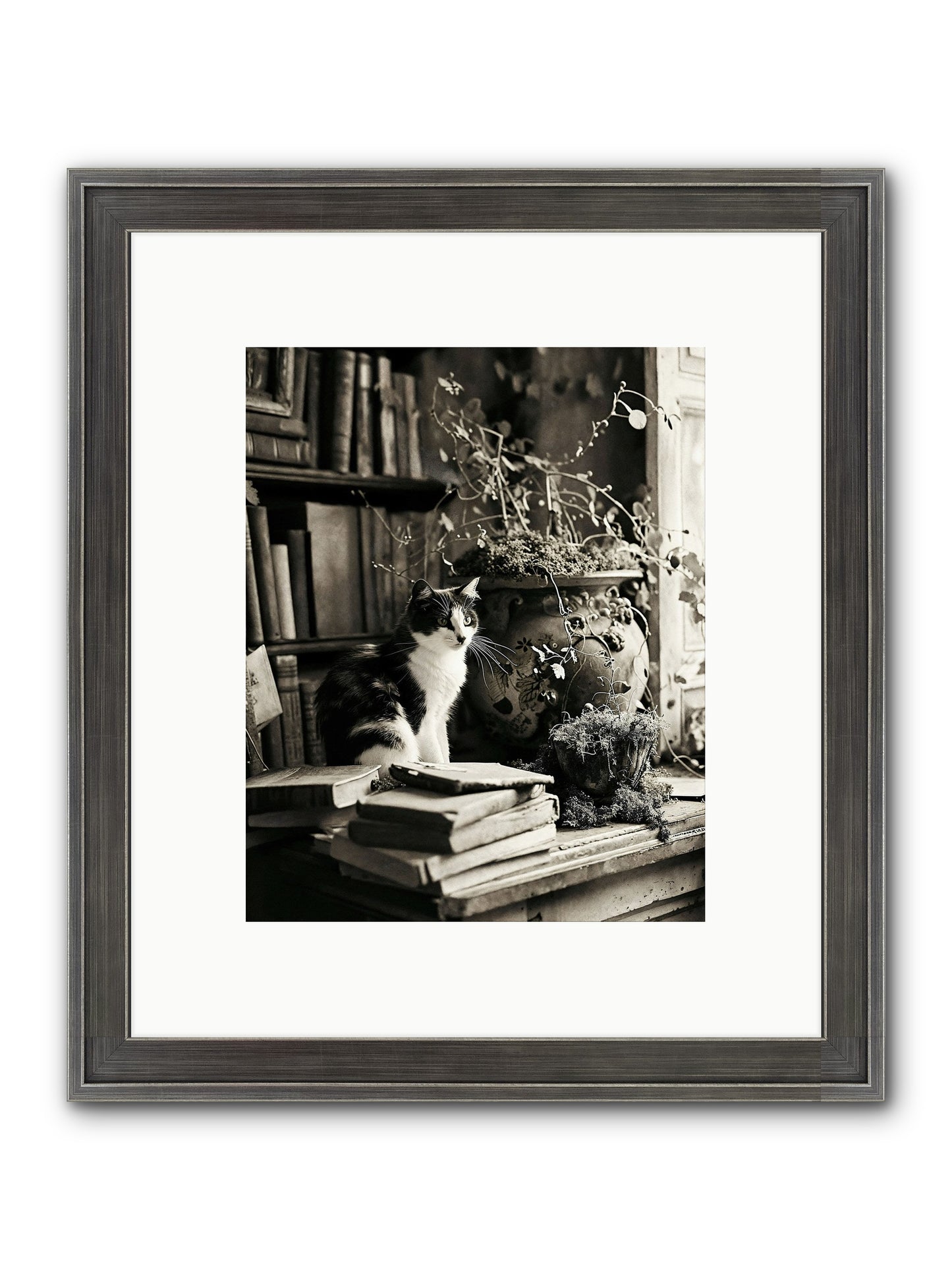 God Save The Queen Framed Print - Slimwoods Black/Silver 8x10