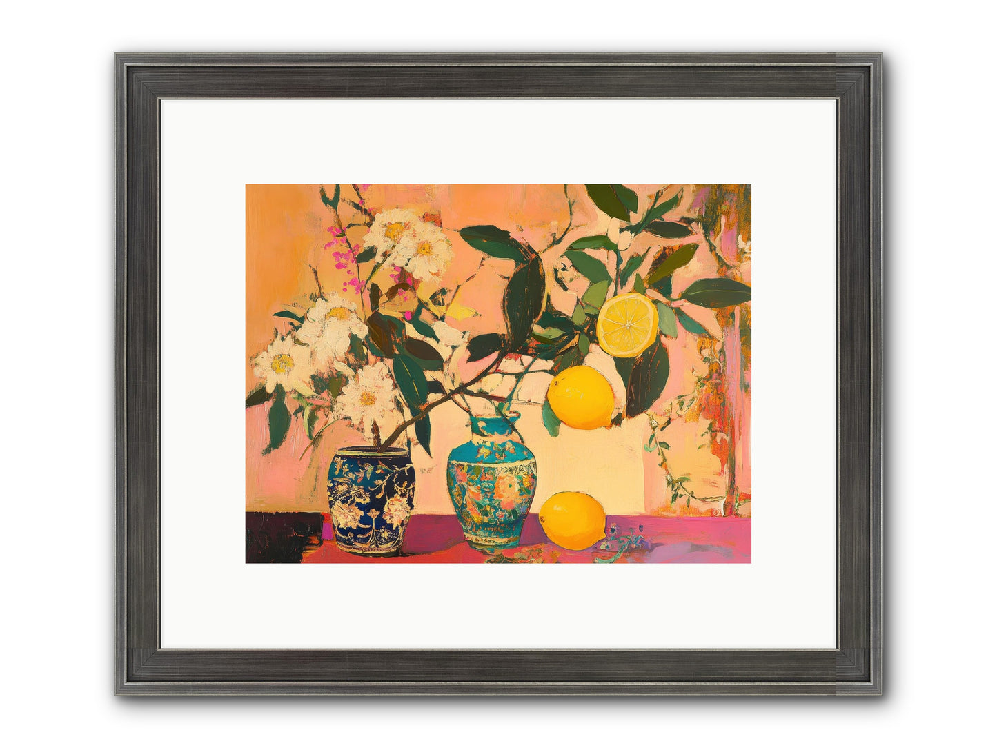 Golden Hour Captured Framed Print - Slimwoods Black/Silver 12x9