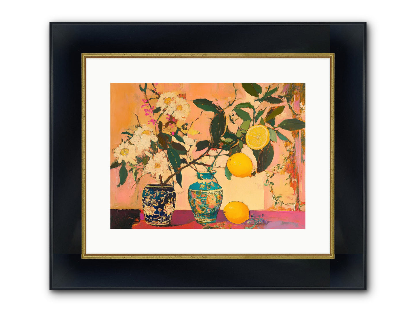 Golden Hour Captured Framed Print - Wide Black w/Gold 16x12