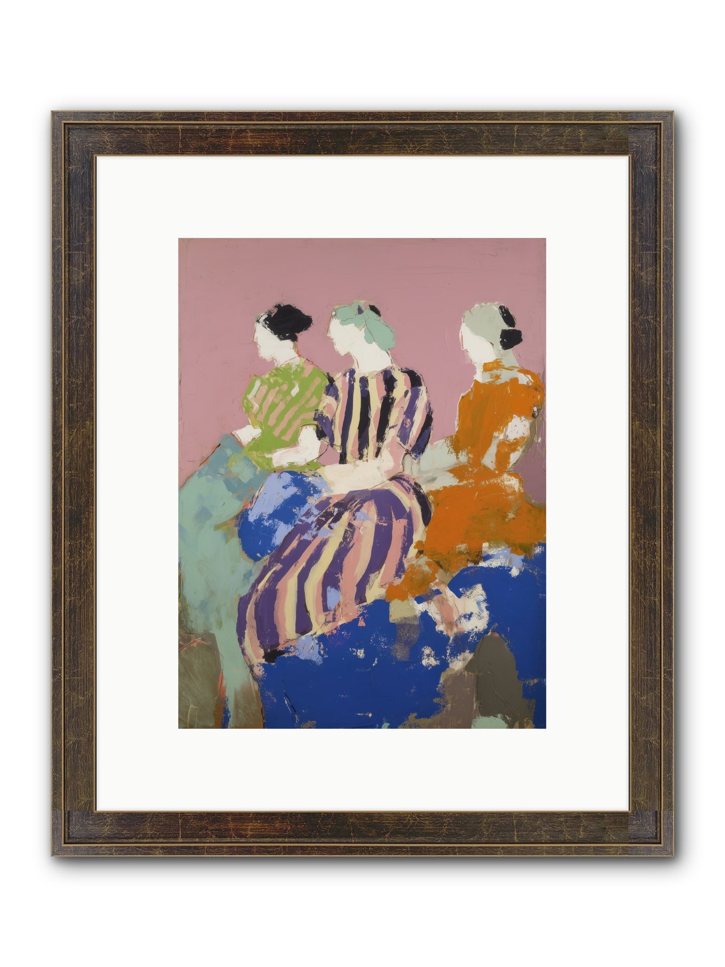 Gossamer Roots Framed Print - Slimwoods Black/Gold 9x12