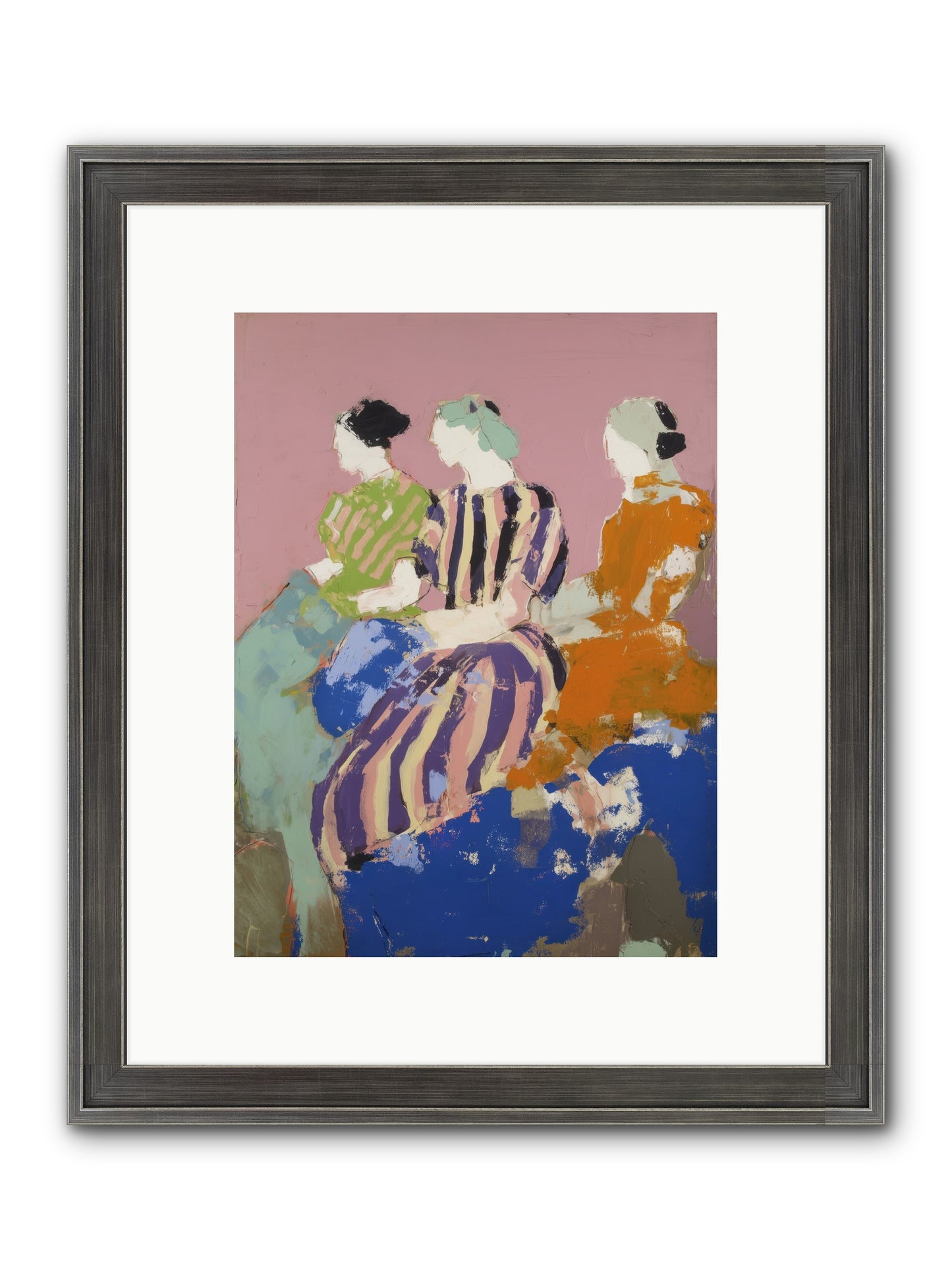 Gossamer Roots Framed Print - Slimwoods Black/Silver 9x12