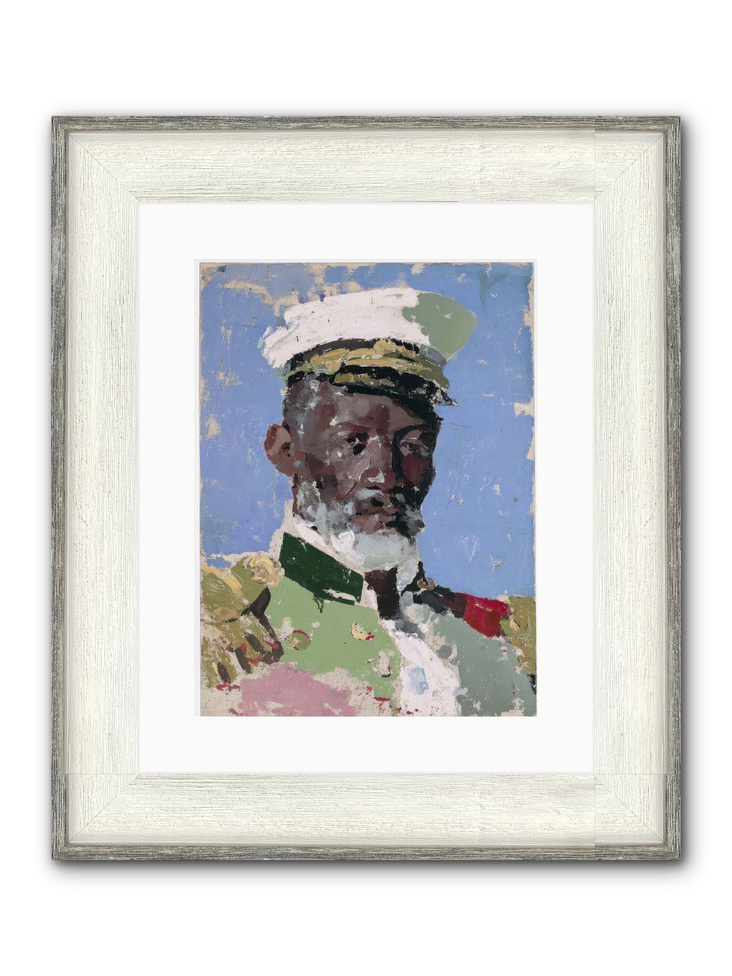 Grace Under Pressure Framed Print - Driftwood White 12x16