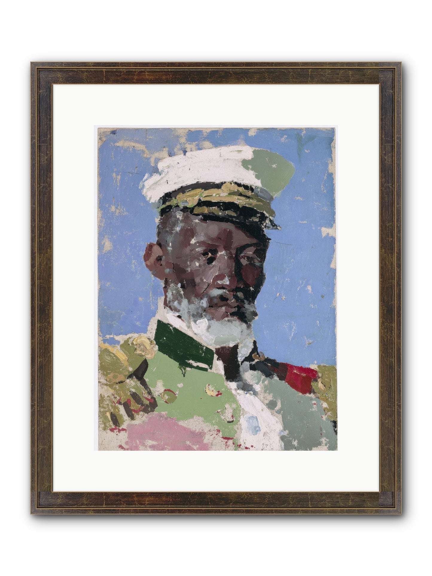 Grace Under Pressure Framed Print - Slimwoods Black/Gold 12x16