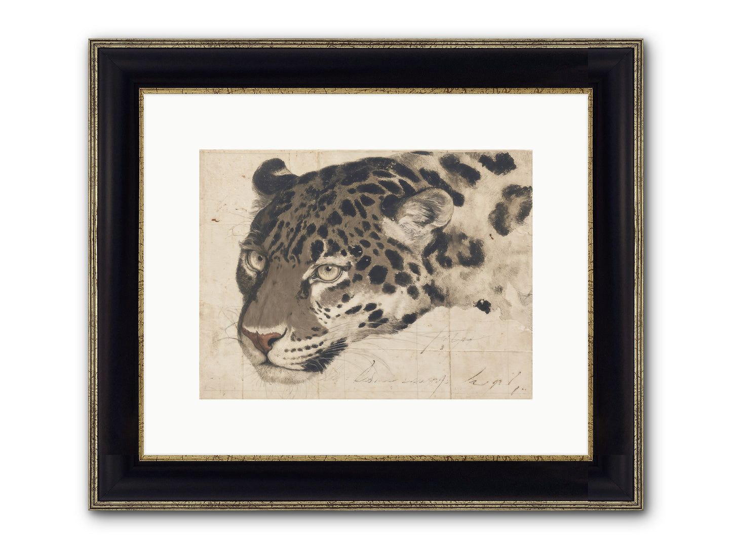 Greatness Abounds Framed Print - Black & Gold 12x9