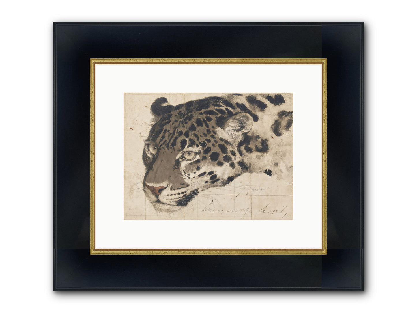 Greatness Abounds Framed Print - Wide Black w/Gold 12x9