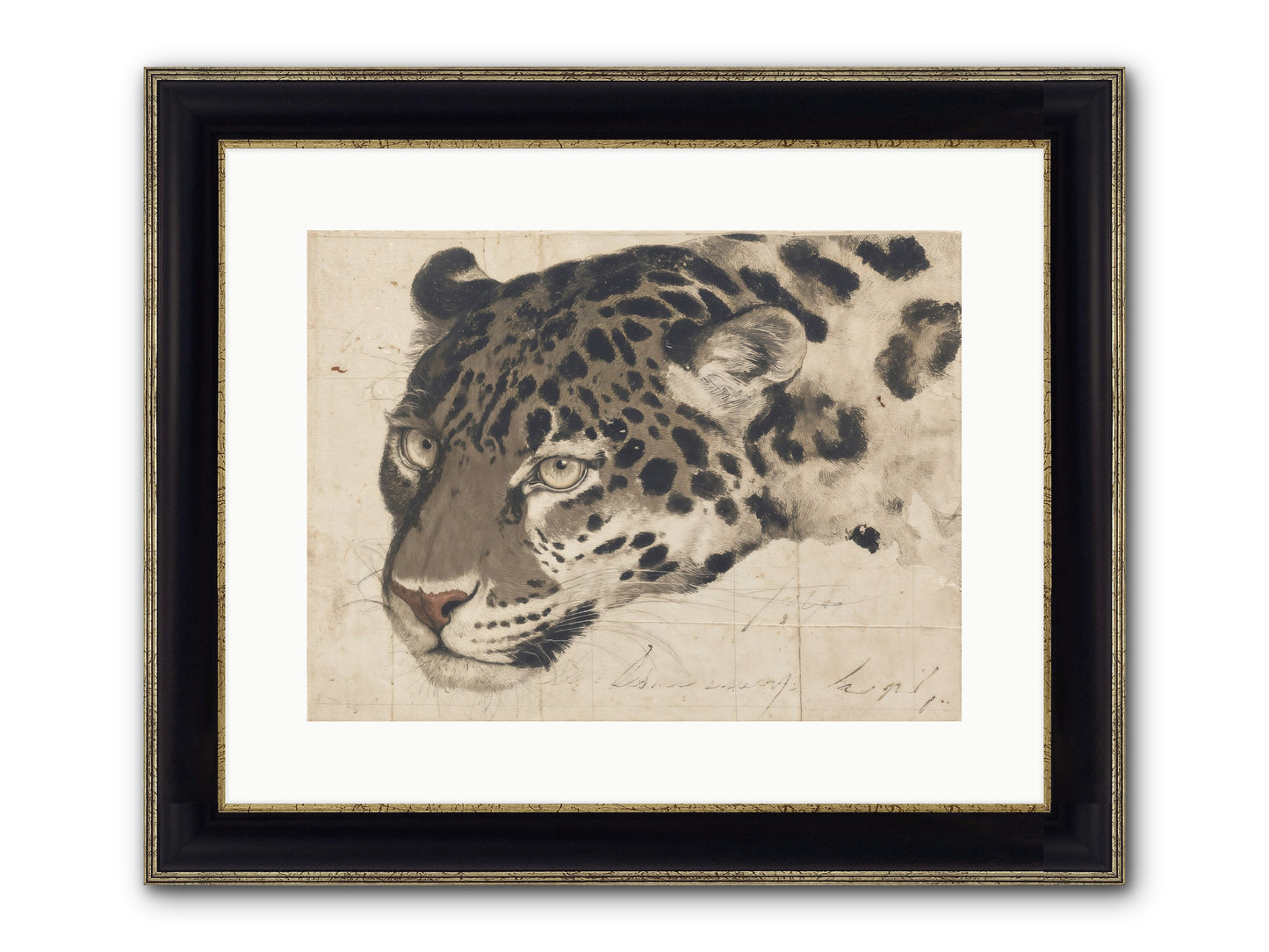 Greatness Abounds Framed Print - Black & Gold 16x12