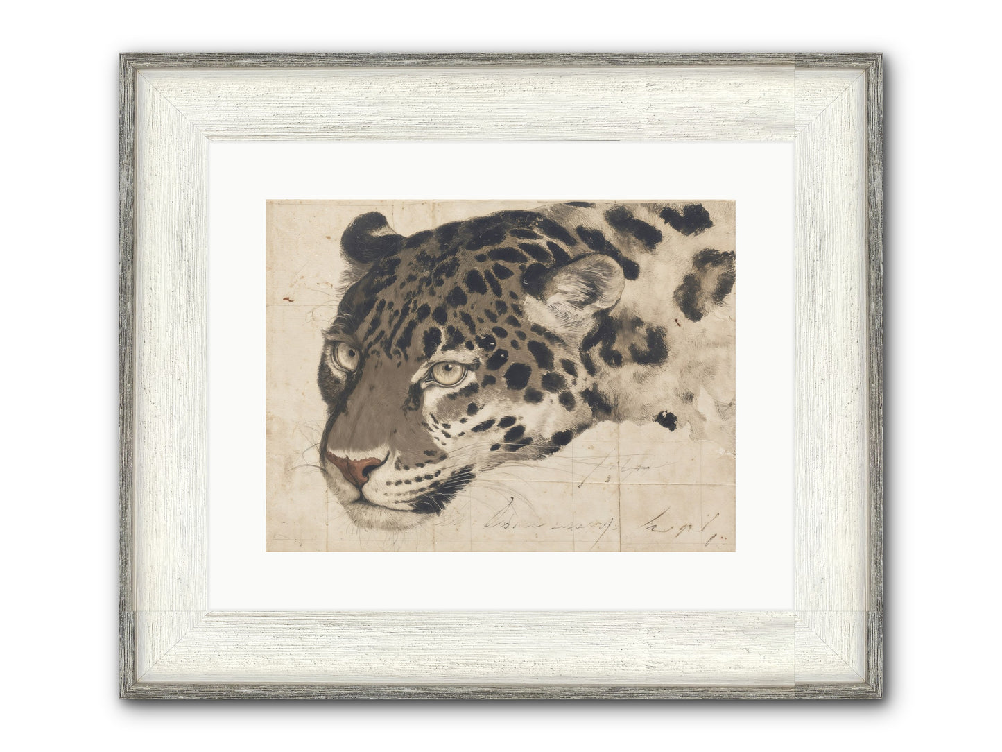 Greatness Abounds Framed Print - Driftwood White 16x12