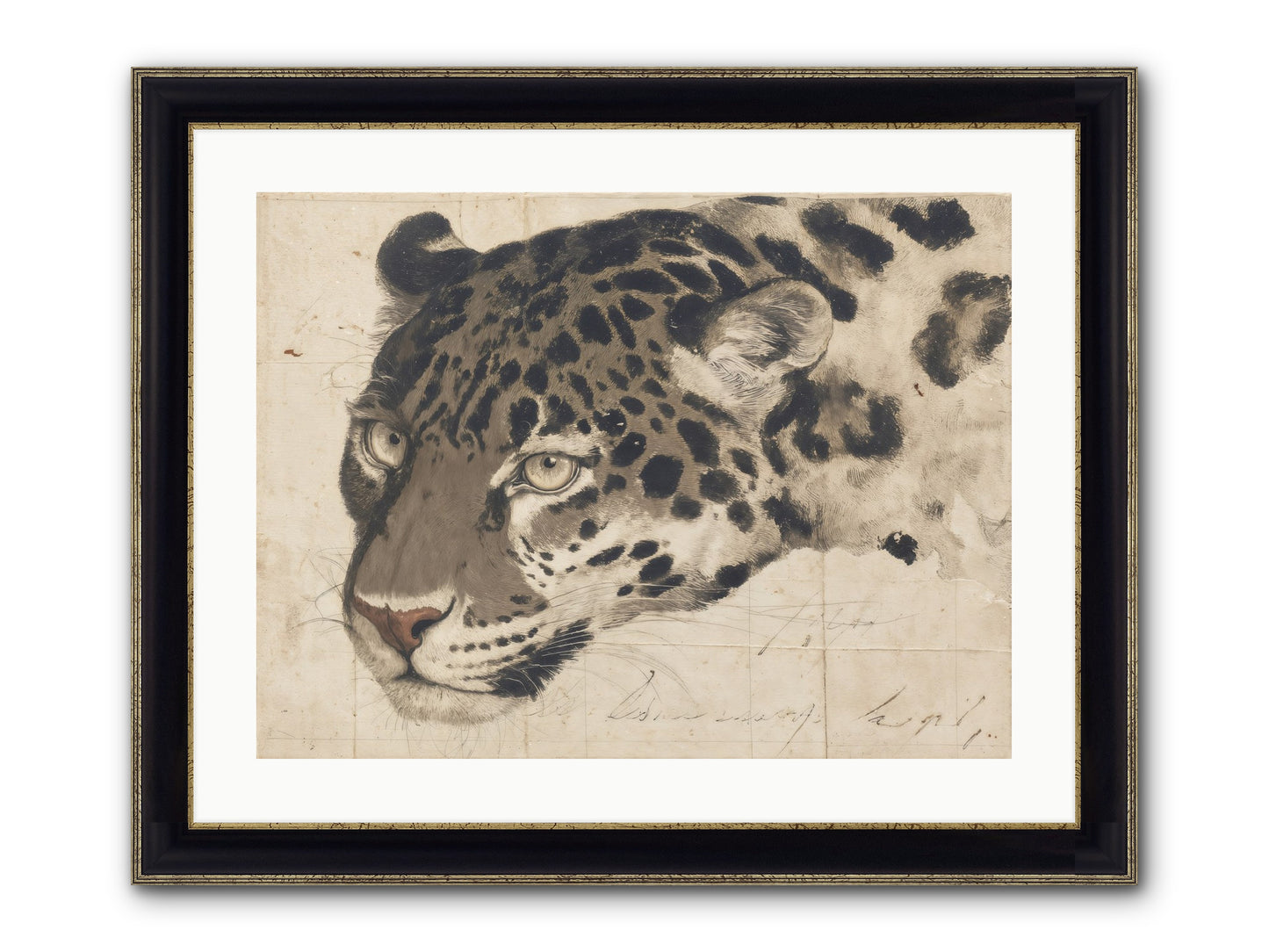 Greatness Abounds Framed Print - Black & Gold 24x18