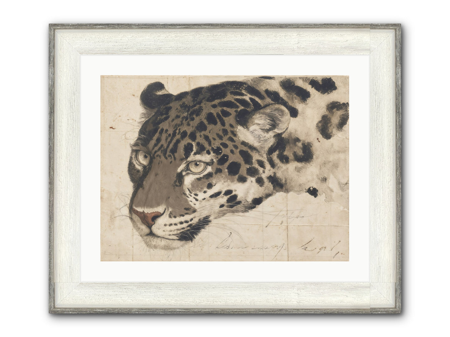 Greatness Abounds Framed Print - Driftwood White 24x18