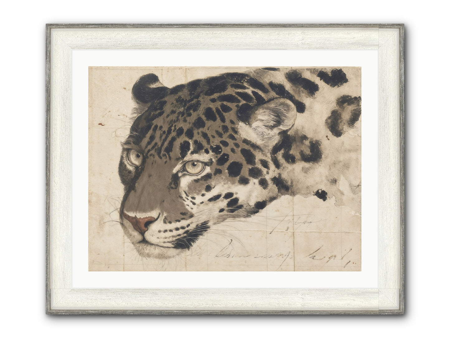 Greatness Abounds Framed Print - Driftwood White 32x24