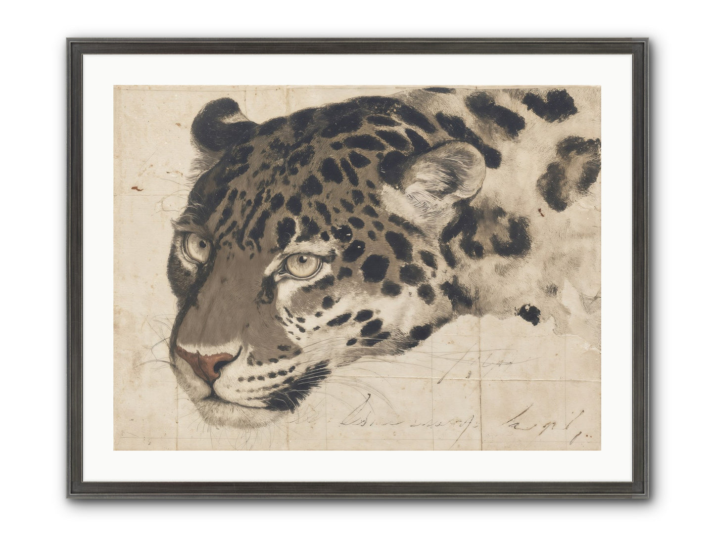 Greatness Abounds Framed Print - Slimwoods Black/Silver 32x24