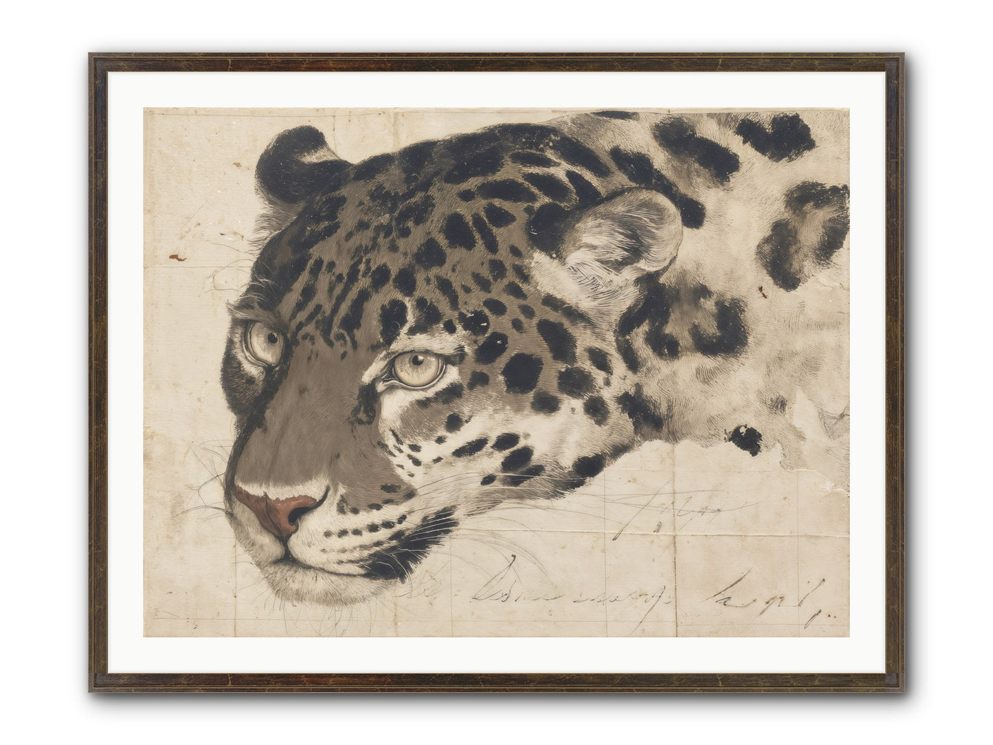 Greatness Abounds Framed Print - Slimwoods Black/Gold 40x30