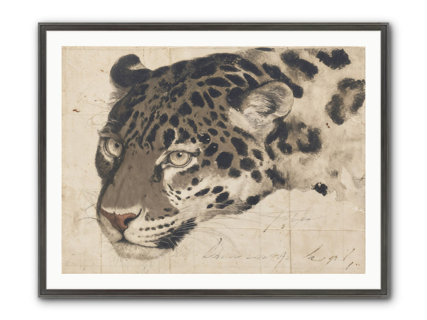 Greatness Abounds Framed Print - Slimwoods Black/Silver 40x30