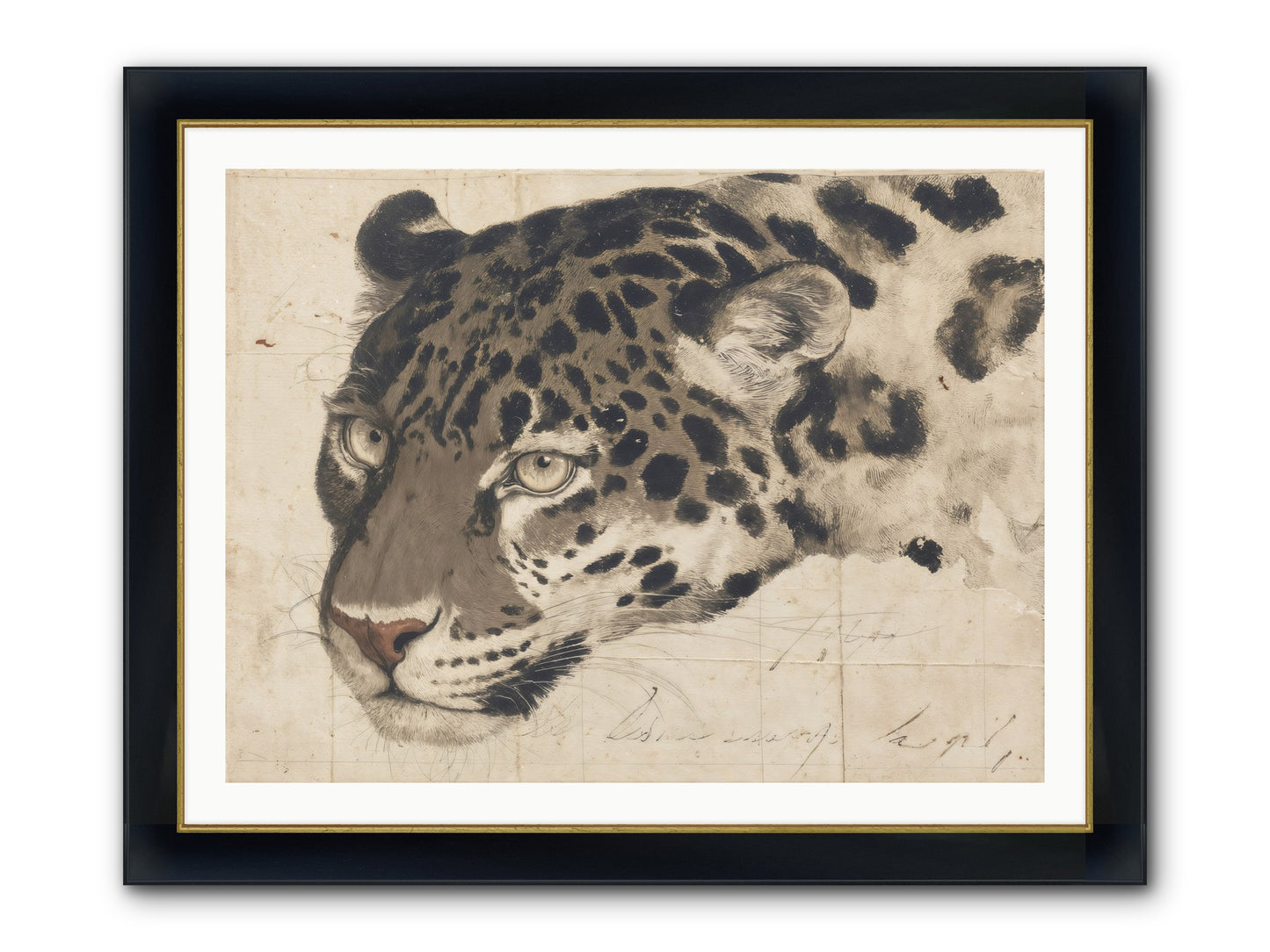 Greatness Abounds Framed Print - Wide Black w/Gold 40x30