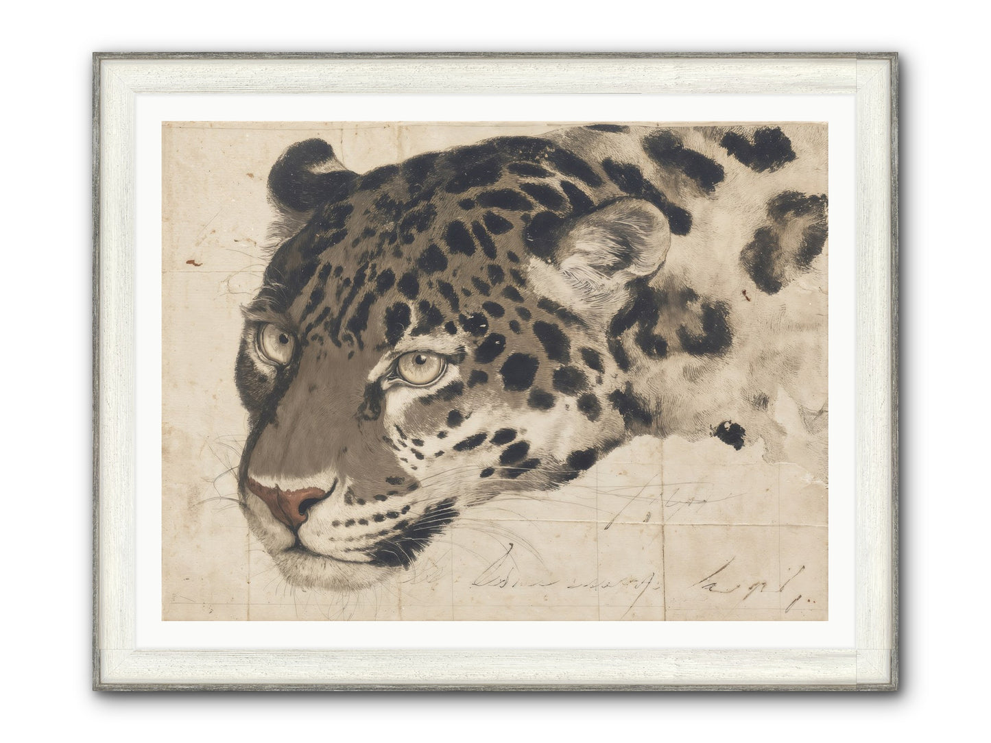 Greatness Abounds Framed Print - Driftwood White 48x36