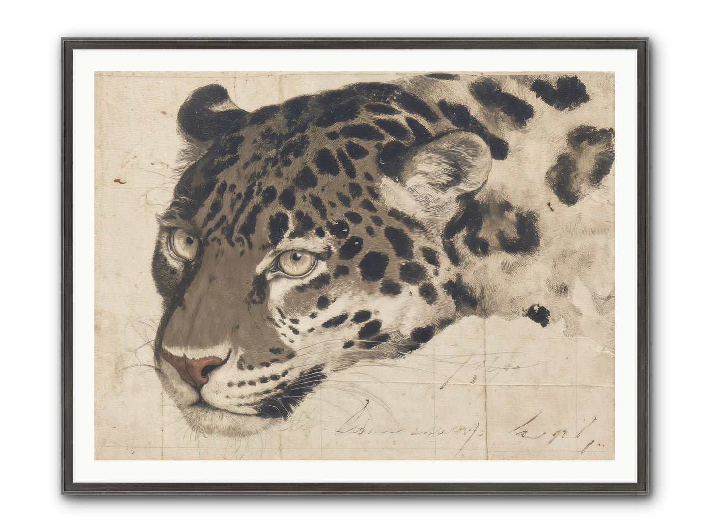 Greatness Abounds Framed Print - Slimwoods Black/Silver 48x36