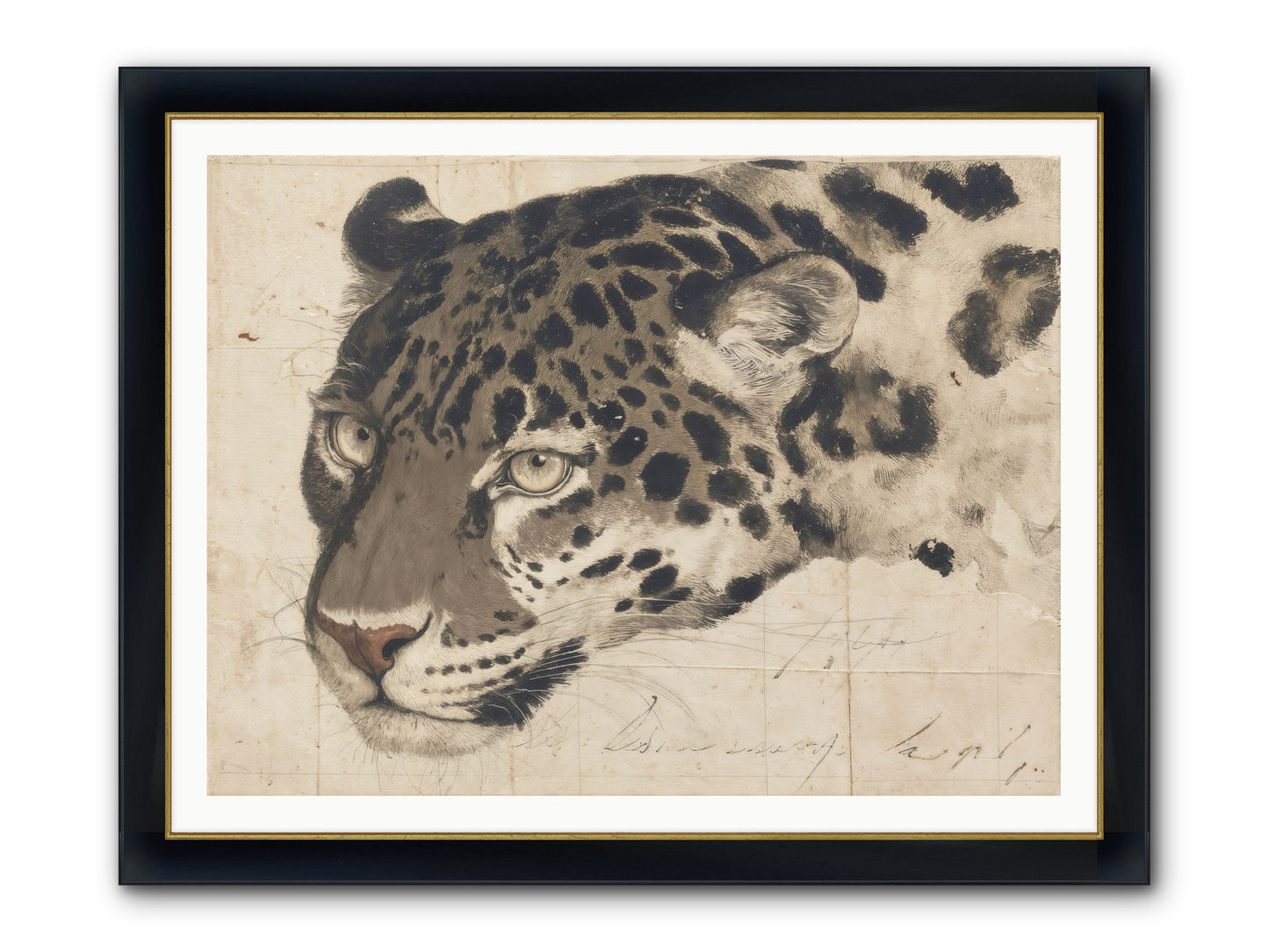 Greatness Abounds Framed Print - Wide Black w/Gold 48x36