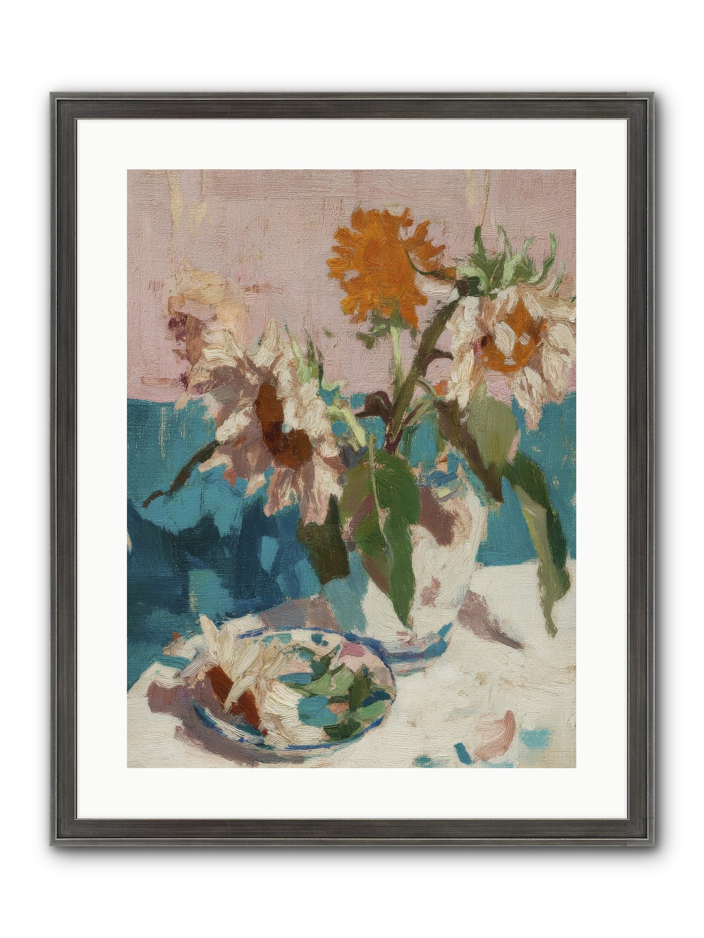 Grove Companion Framed Print - Slimwoods Black/Silver 18x24