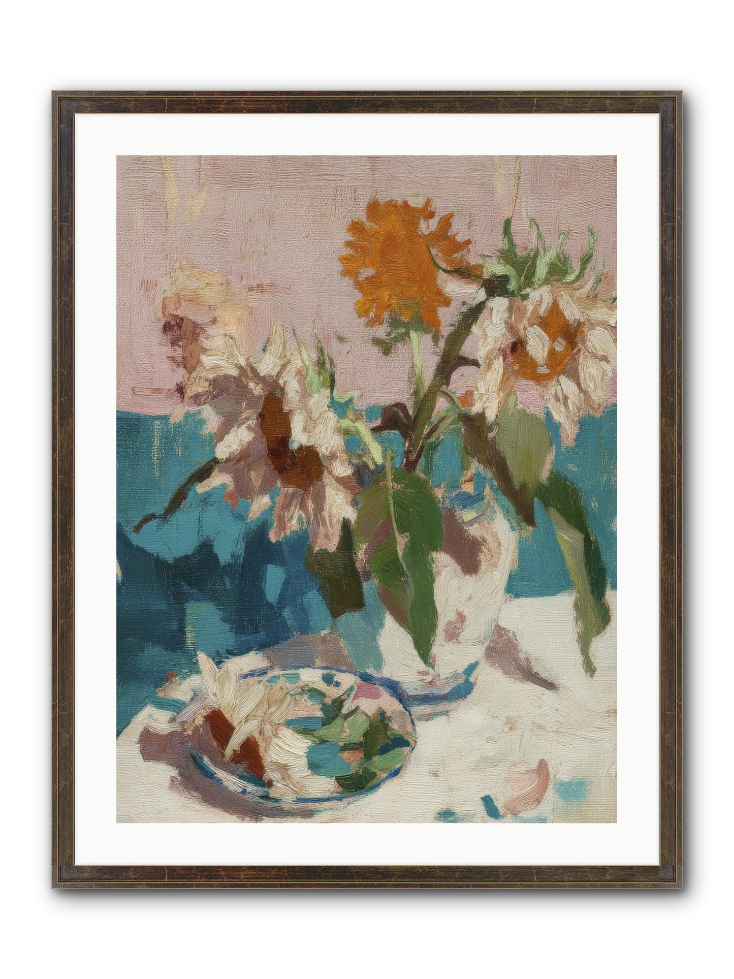 Grove Companion Framed Print - Slimwoods Black/Gold 24x32