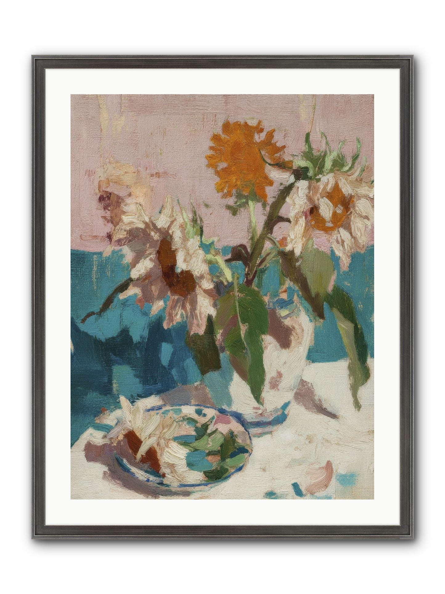Grove Companion Framed Print - Slimwoods Black/Silver 24x32