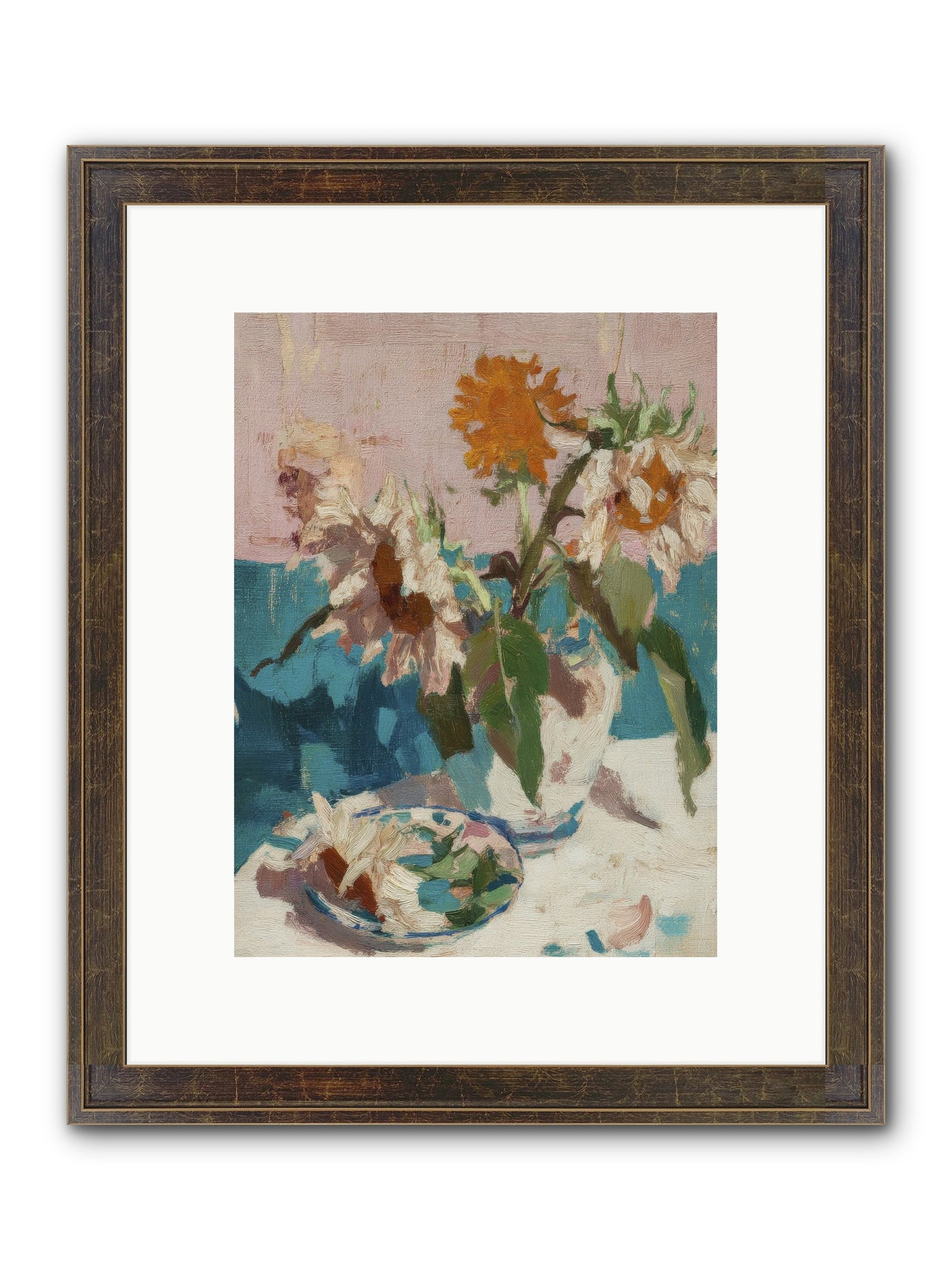 Grove Companion Framed Print - Slimwoods Black/Gold 9x12