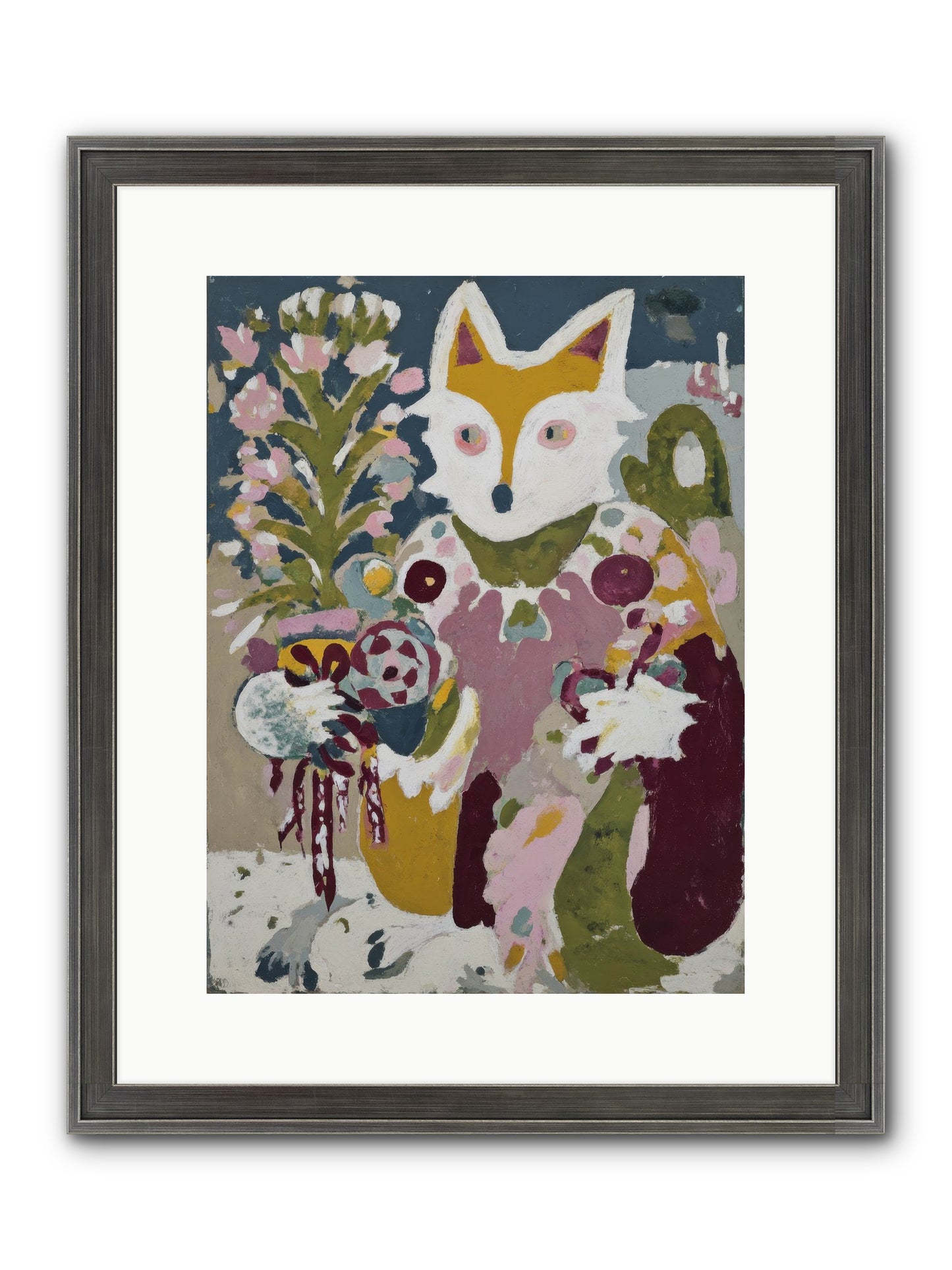 Guardian Of The Glow Framed Print - Slimwoods Black/Silver 12x16