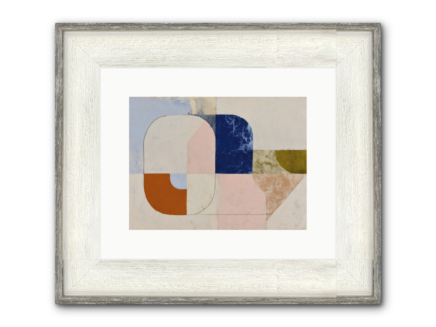 Halbrook Ridge Framed Print - Driftwood White 12x9