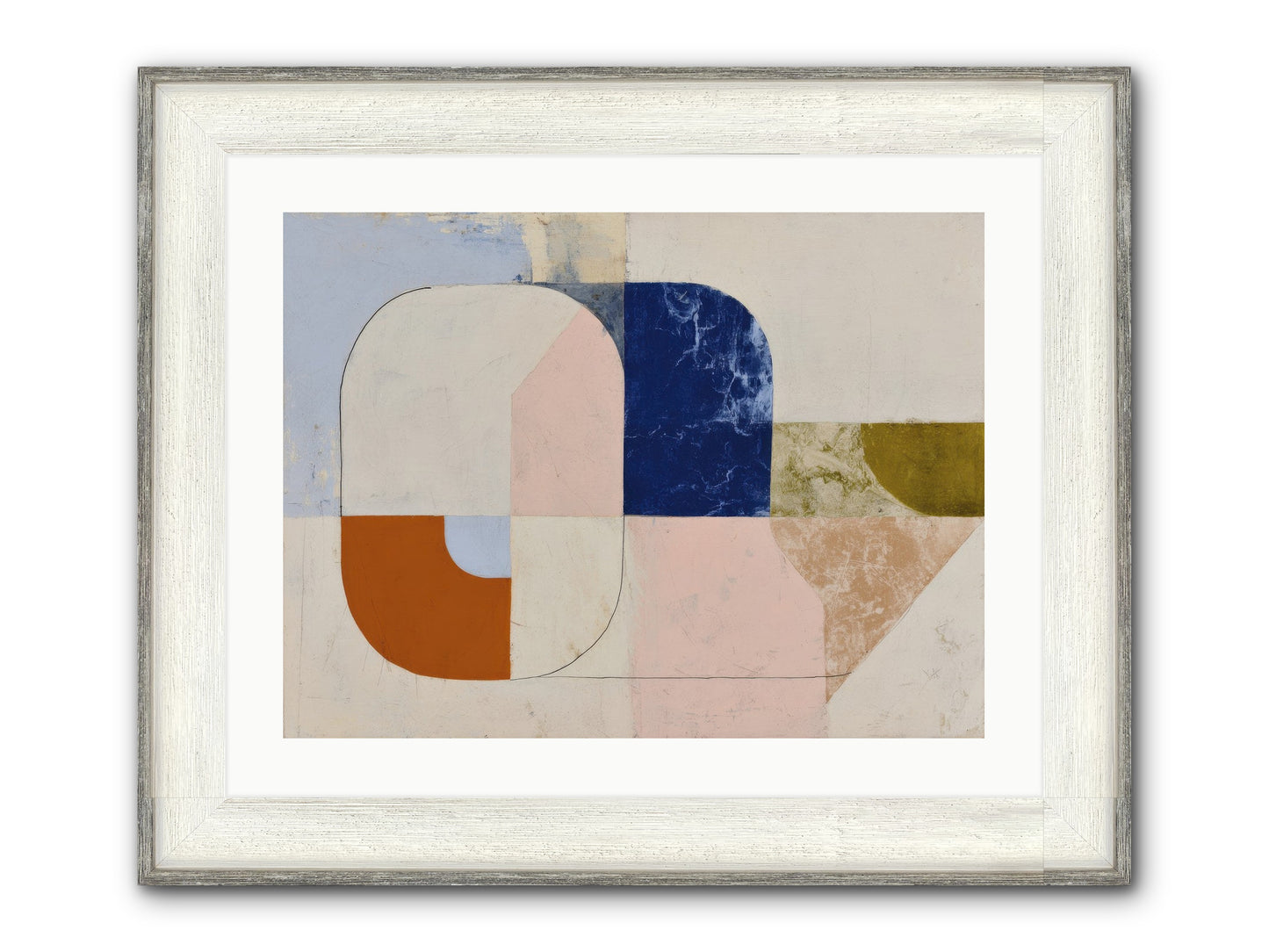 Halbrook Ridge Framed Print - Driftwood White 24x18