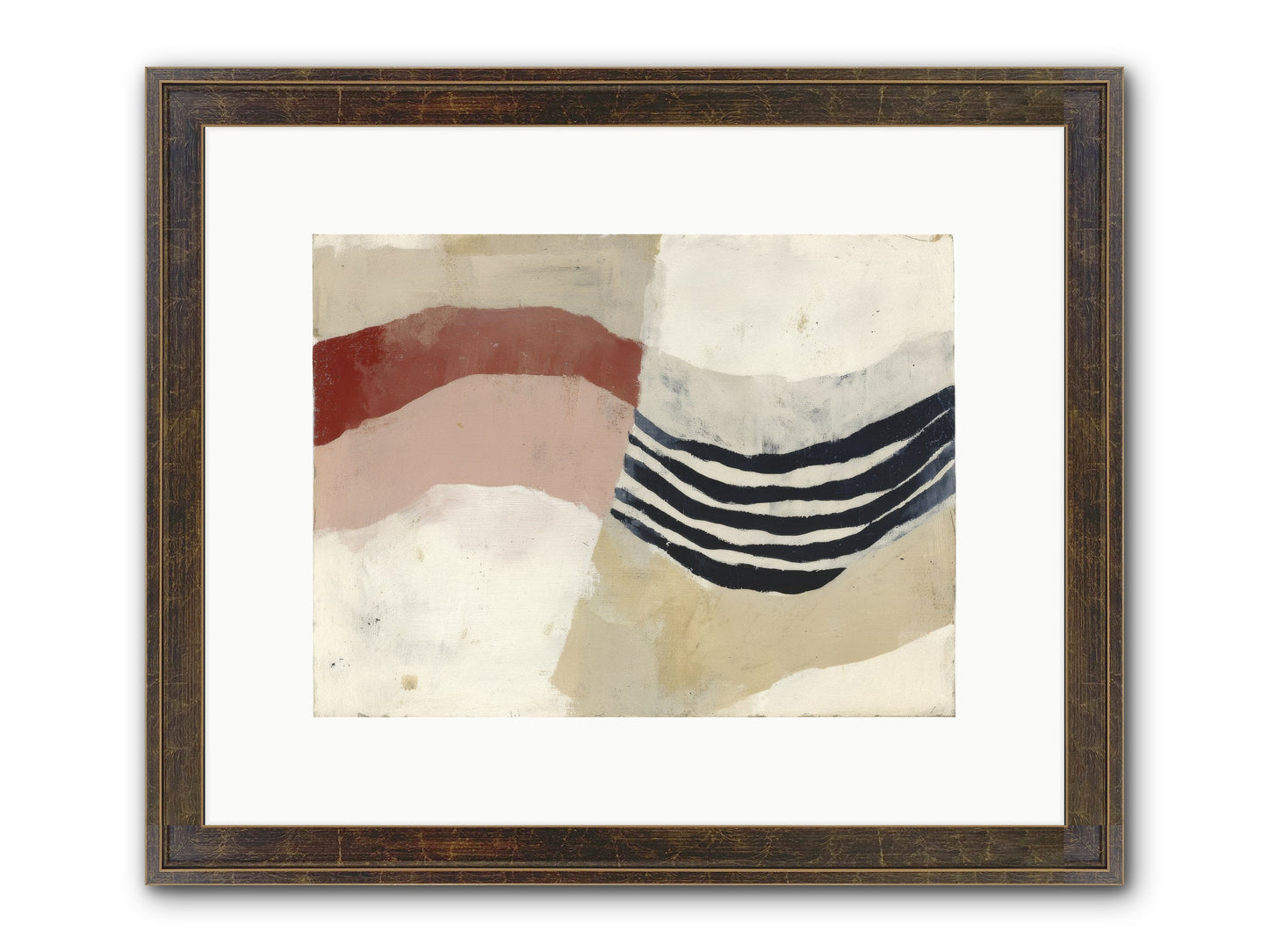Haloed Framed Print - Slimwoods Black/Gold 12x9