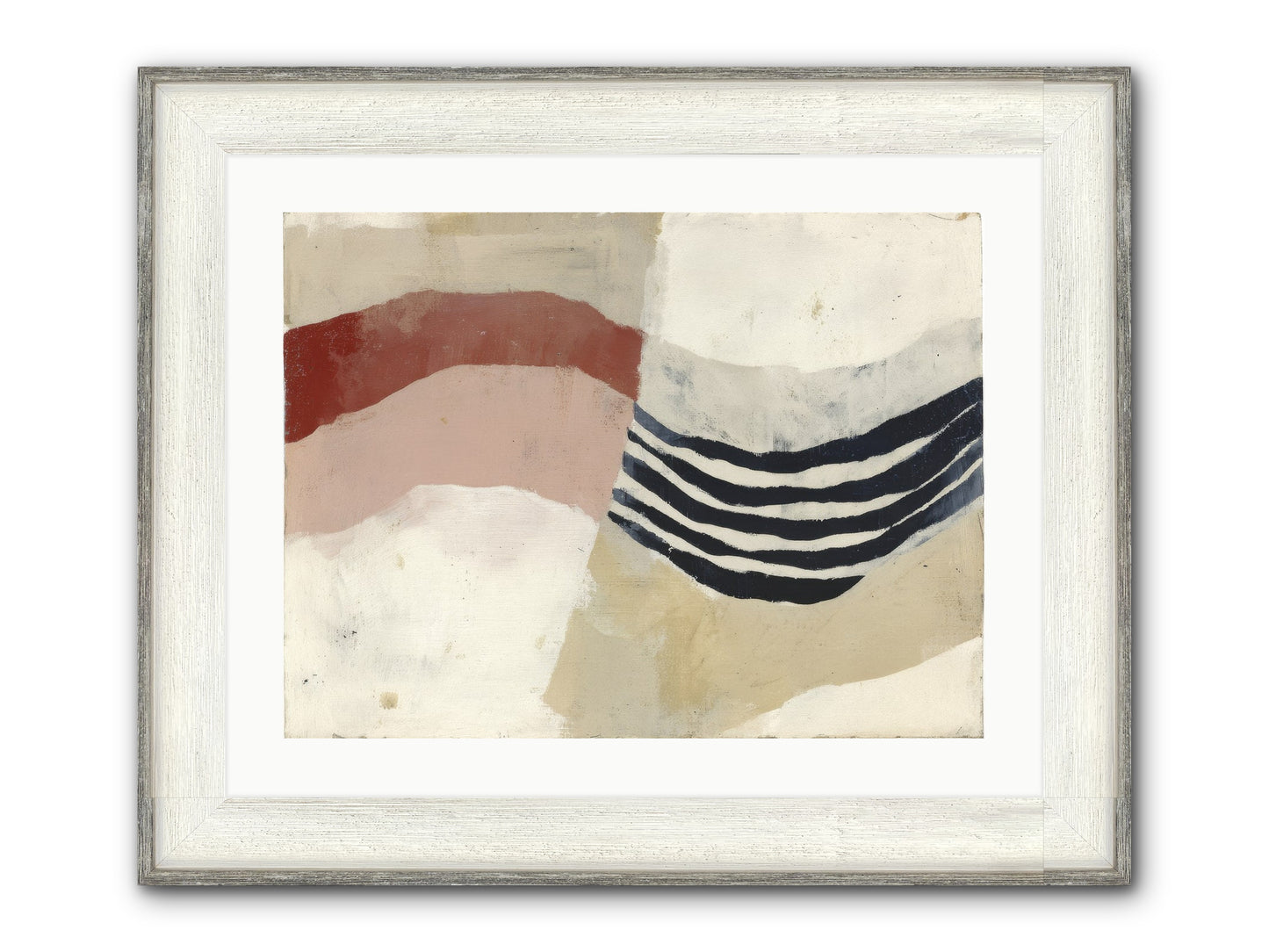 Haloed Framed Print - Driftwood White 24x18
