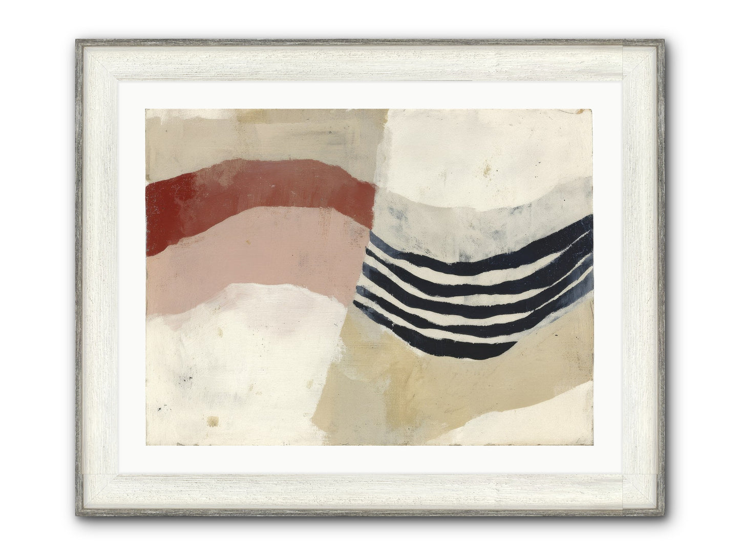 Haloed Framed Print - Driftwood White 32x24