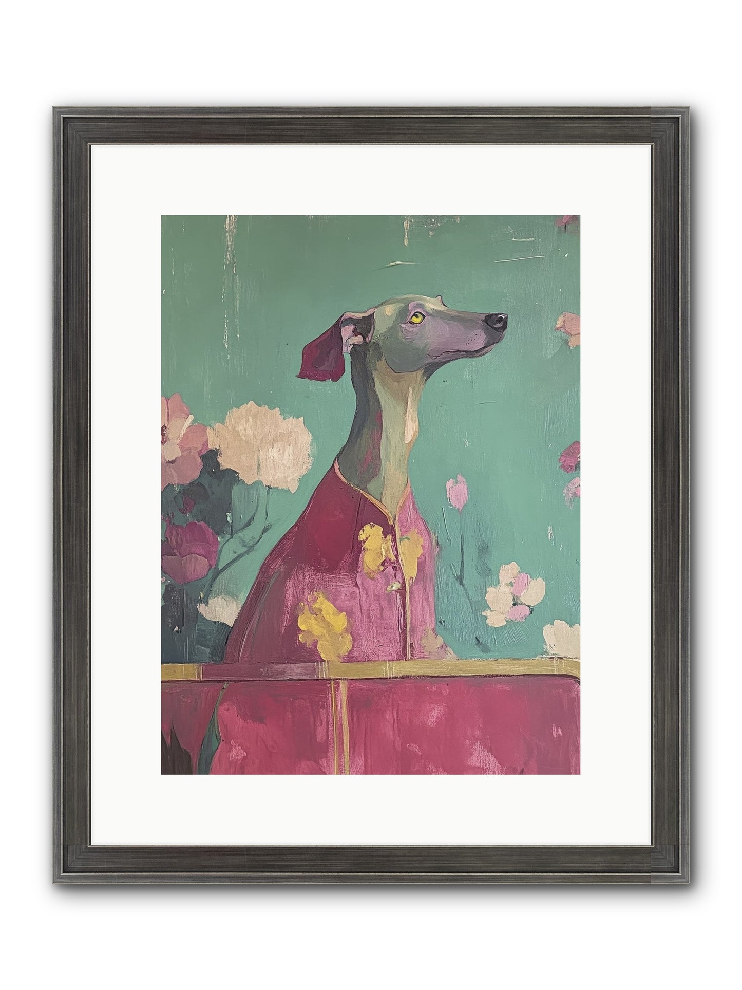 Happiness Incarnate Framed Print - Slimwoods Black/Silver 12x16