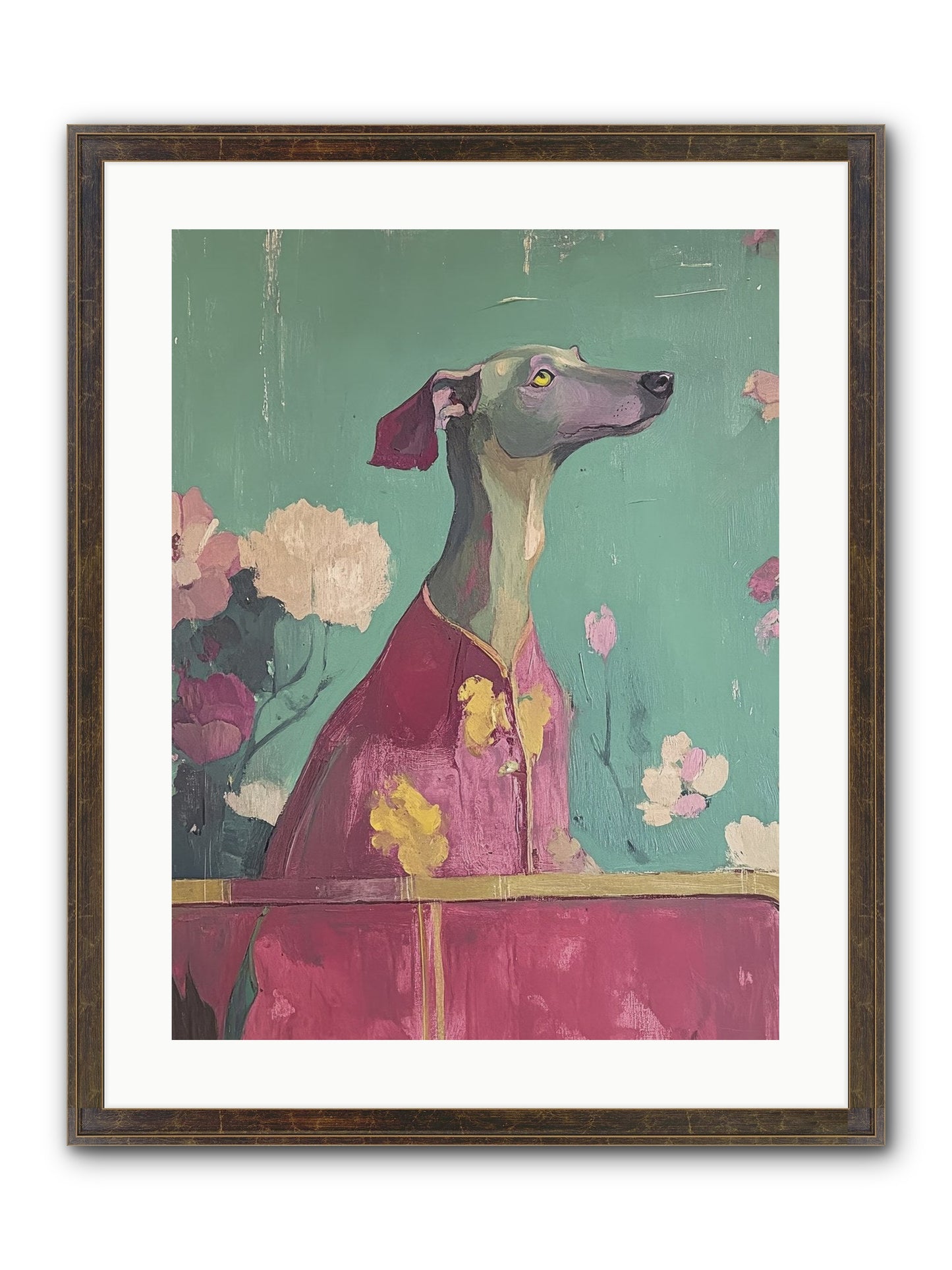 Happiness Incarnate Framed Print - Slimwoods Black/Gold 18x24