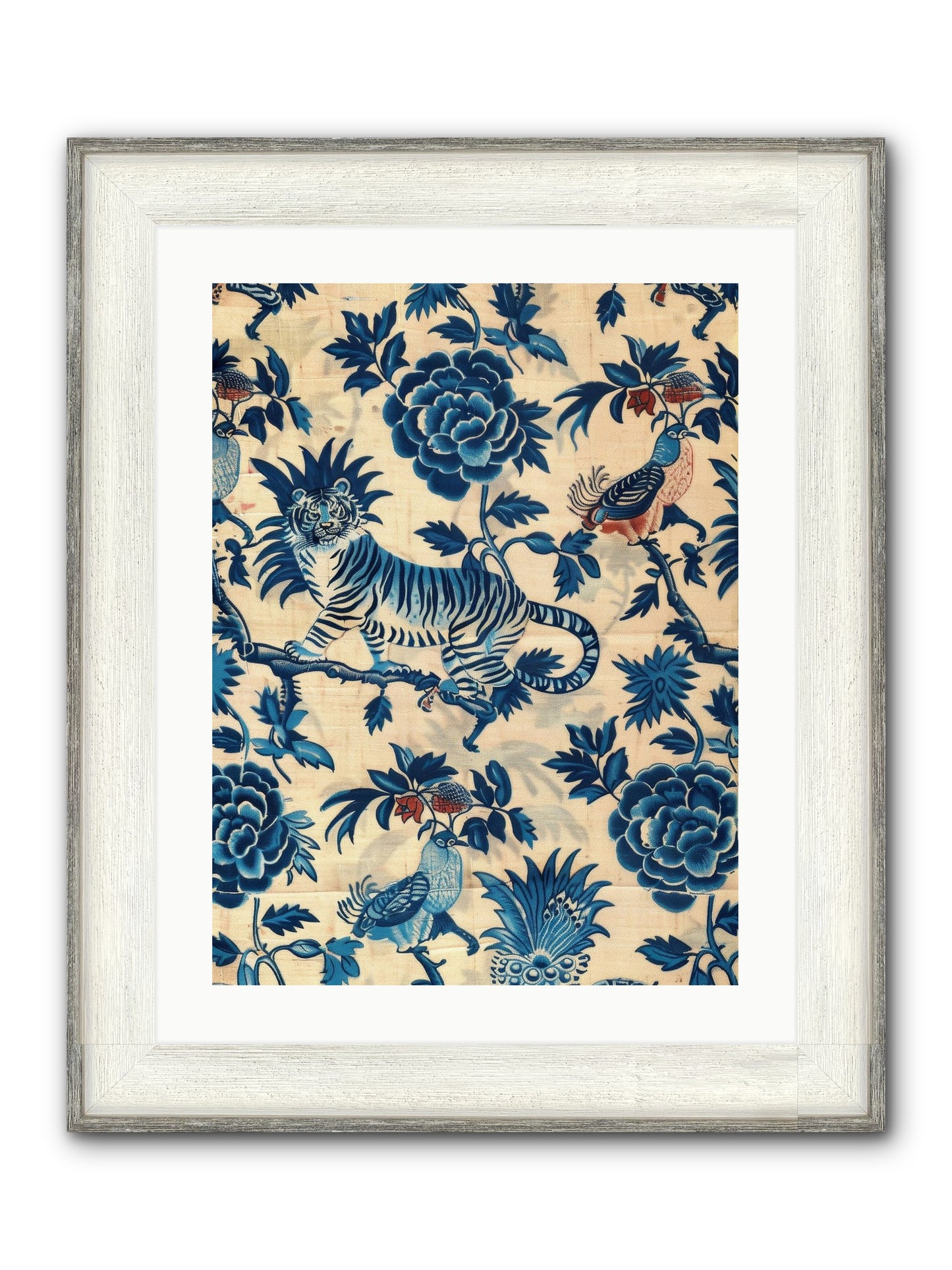 Harlowe Framed Print - Driftwood White 18x24