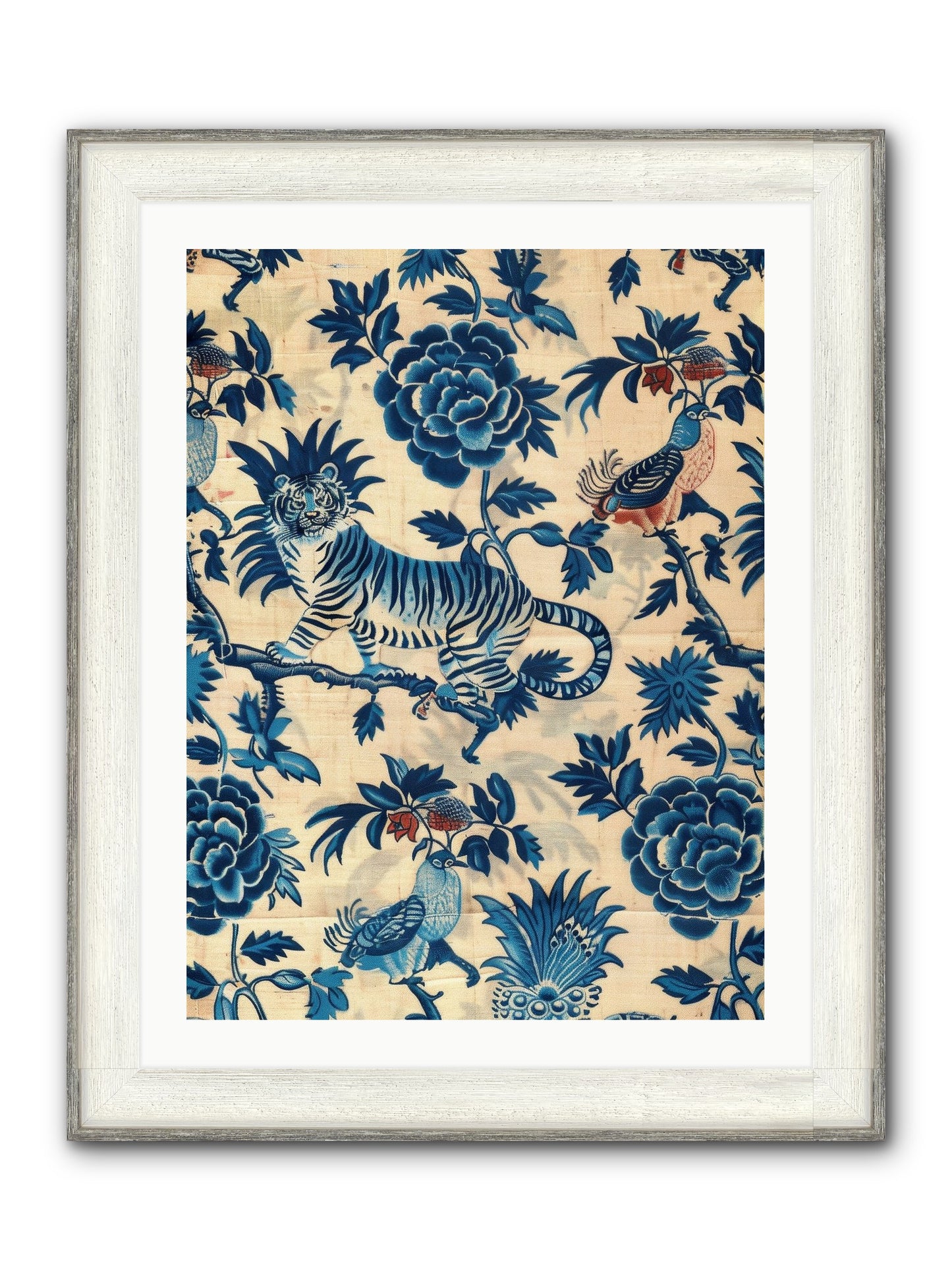 Harlowe Framed Print - Driftwood White 24x32