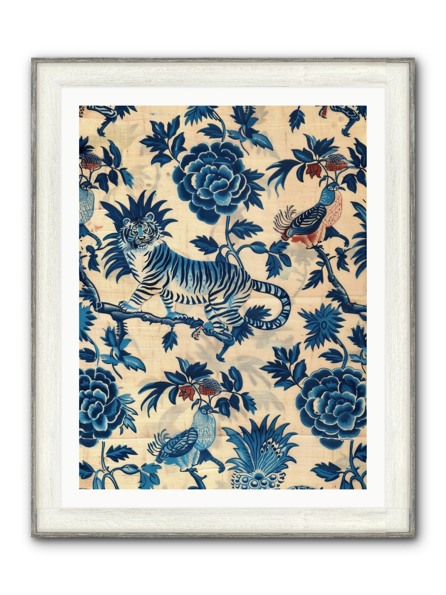 Harlowe Framed Print - Driftwood White 30x40