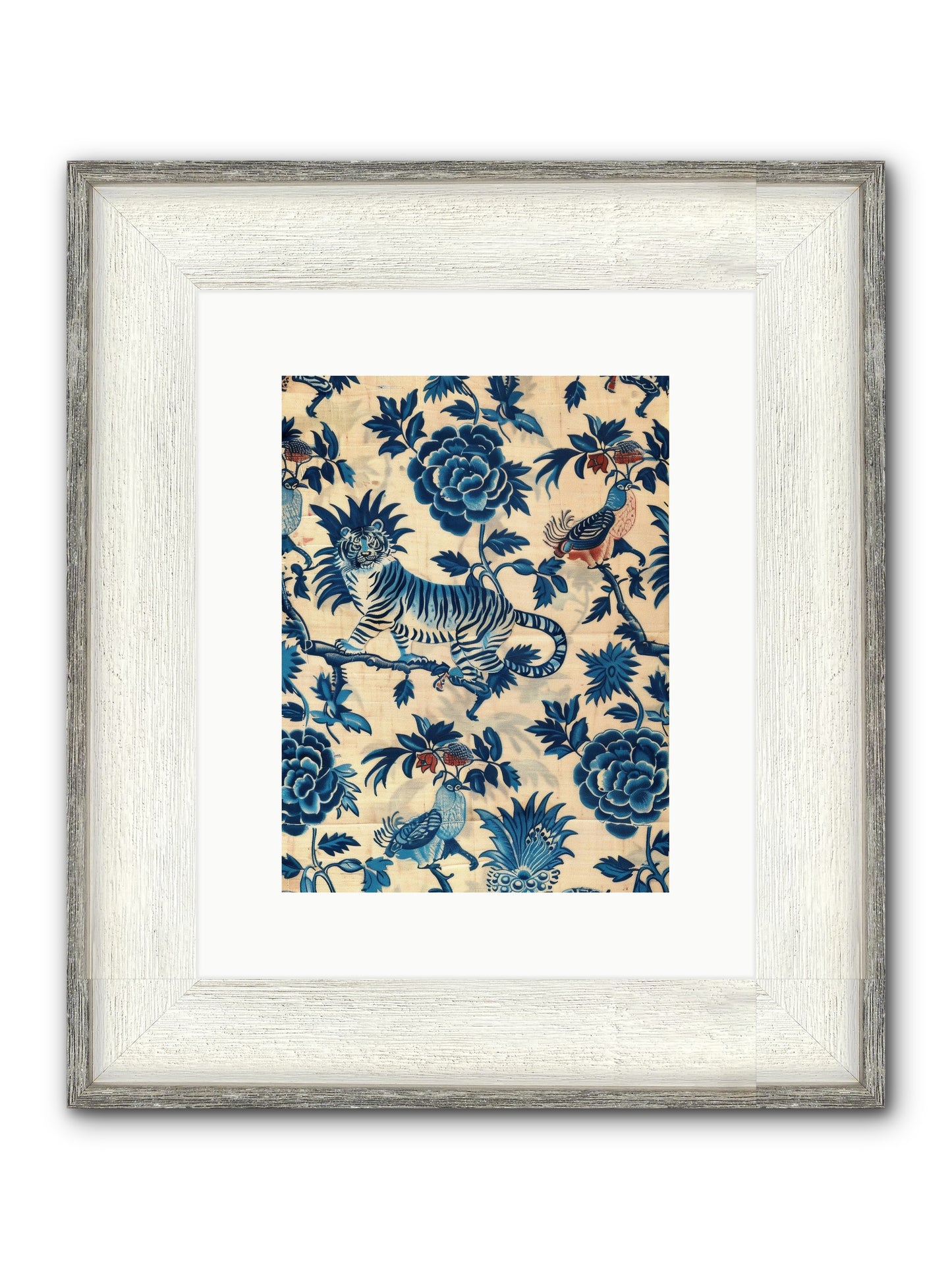 Harlowe Framed Print - Driftwood White 9x12
