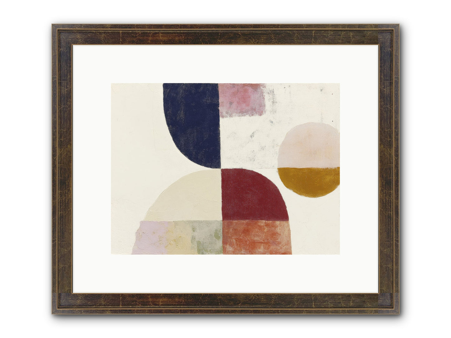Harrow Gleam Framed Print - Slimwoods Black/Gold 12x9