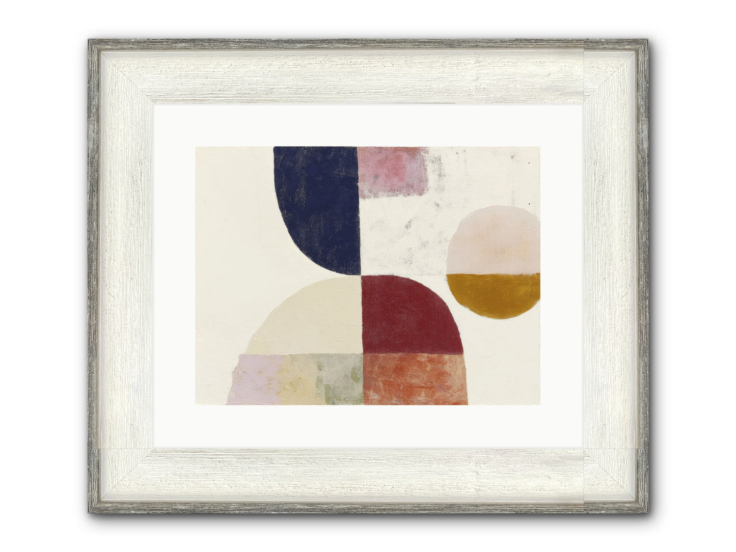 Harrow Gleam Framed Print - Driftwood White 16x12