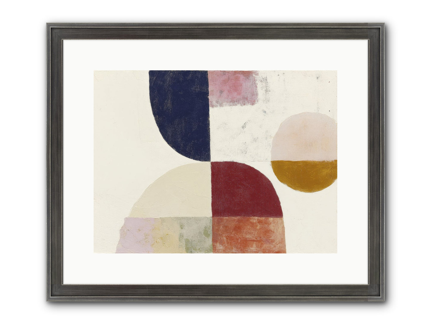Harrow Gleam Framed Print - Slimwoods Black/Silver 16x12