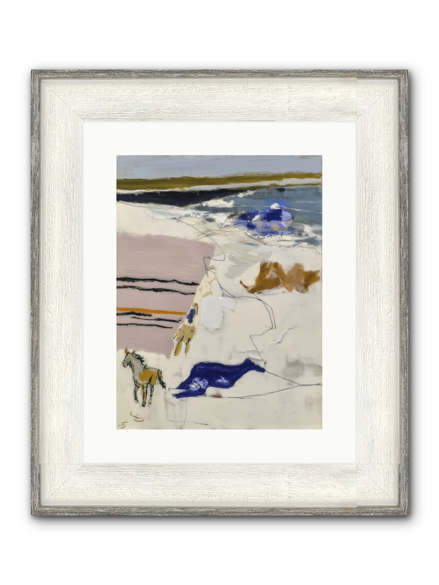 Harvest Of Mists Framed Print - Driftwood White 12x16