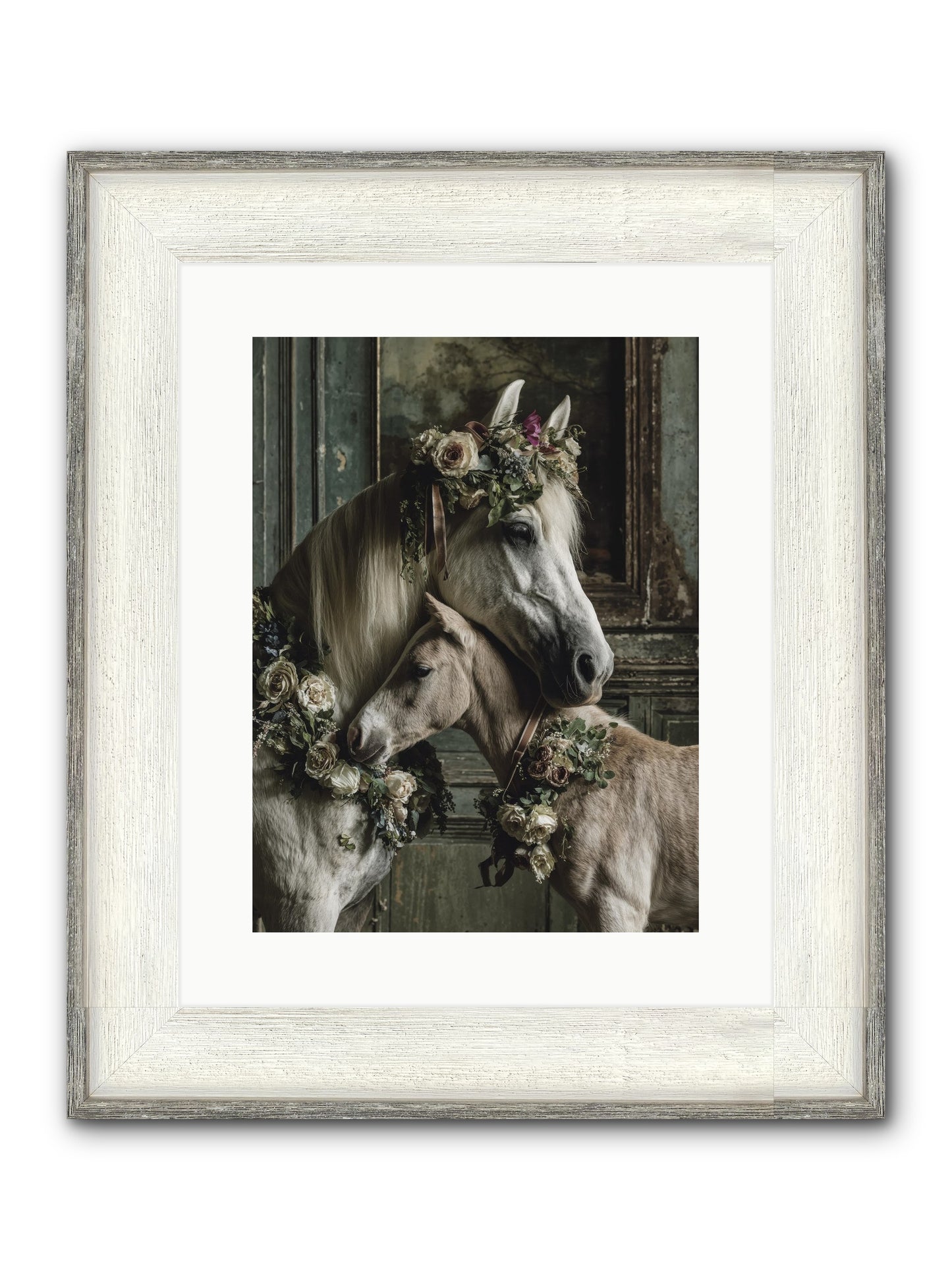 Havisham Framed Print - Driftwood White 12x16