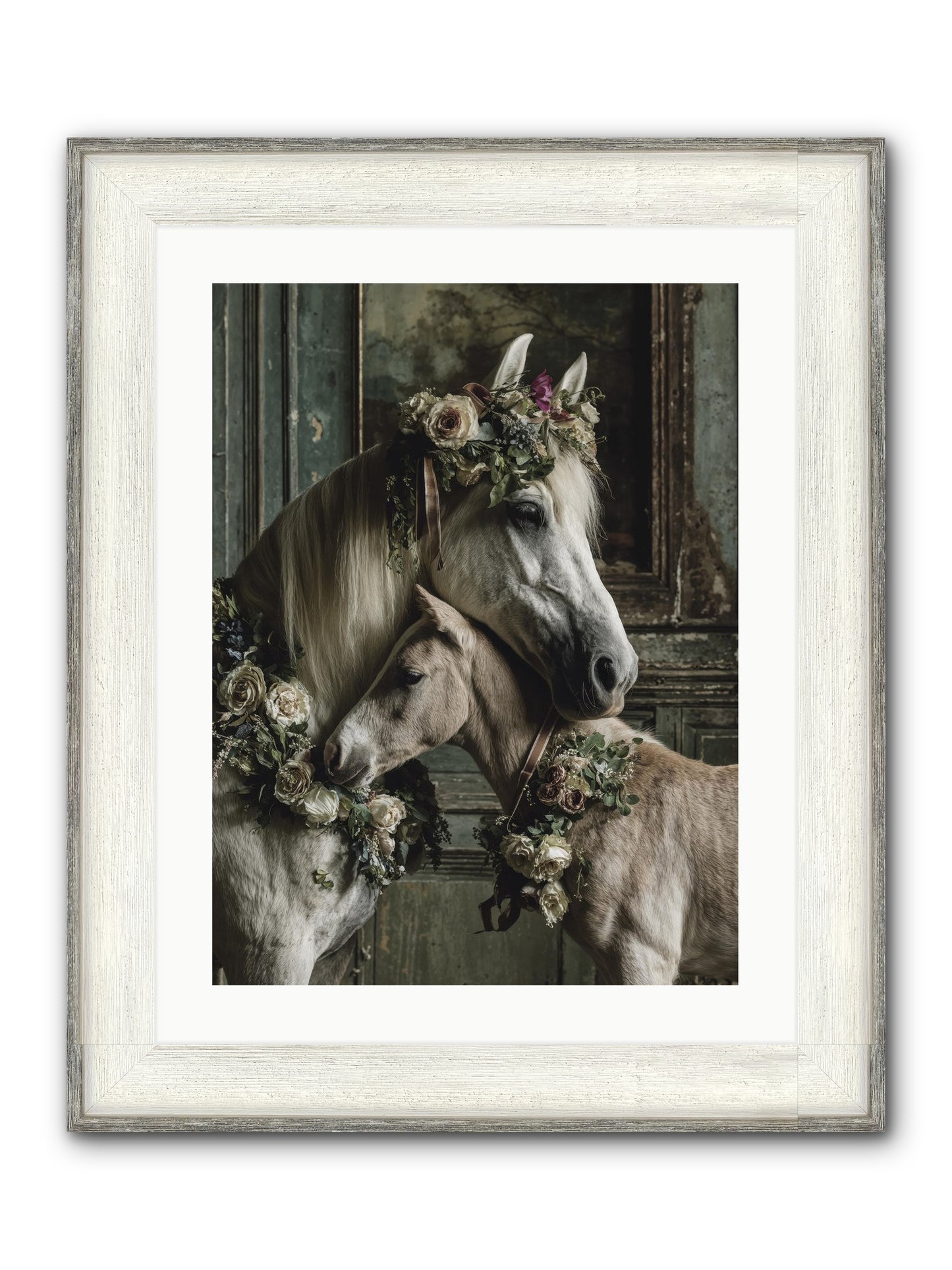 Havisham Framed Print - Driftwood White 18x24